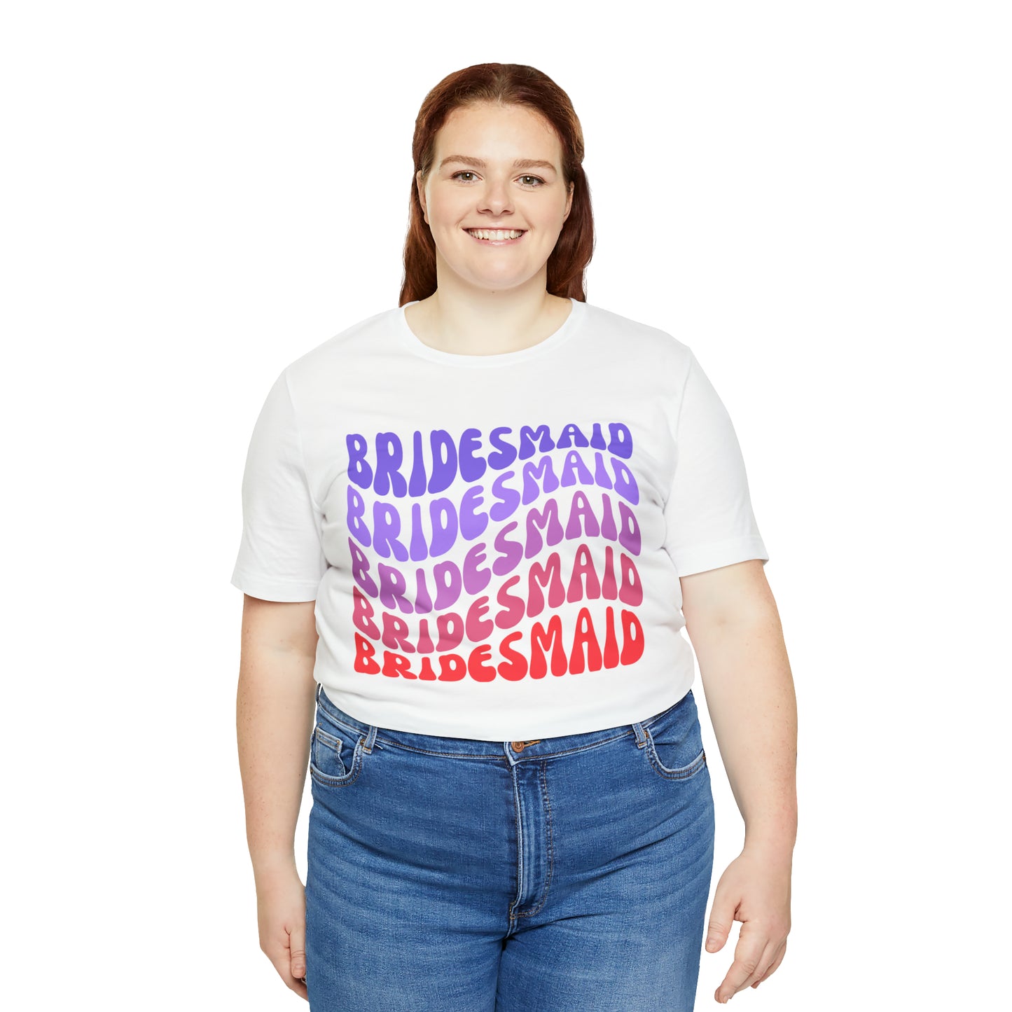 Retro Bridesmaid TShirt, Bridesmaid Shirt for Women, T287