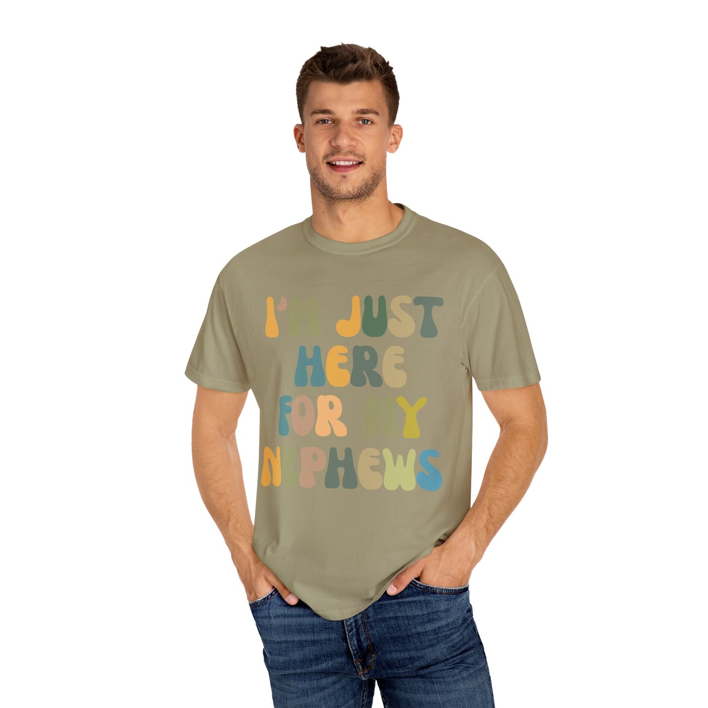 I'm Just Here for My Nephews Shirt, Gift for Cool Aunt, New Auntie Shirt, Best Aunt Shirt, Funny Aunt Shirt, Favorite Aunt Shirt, CC1012