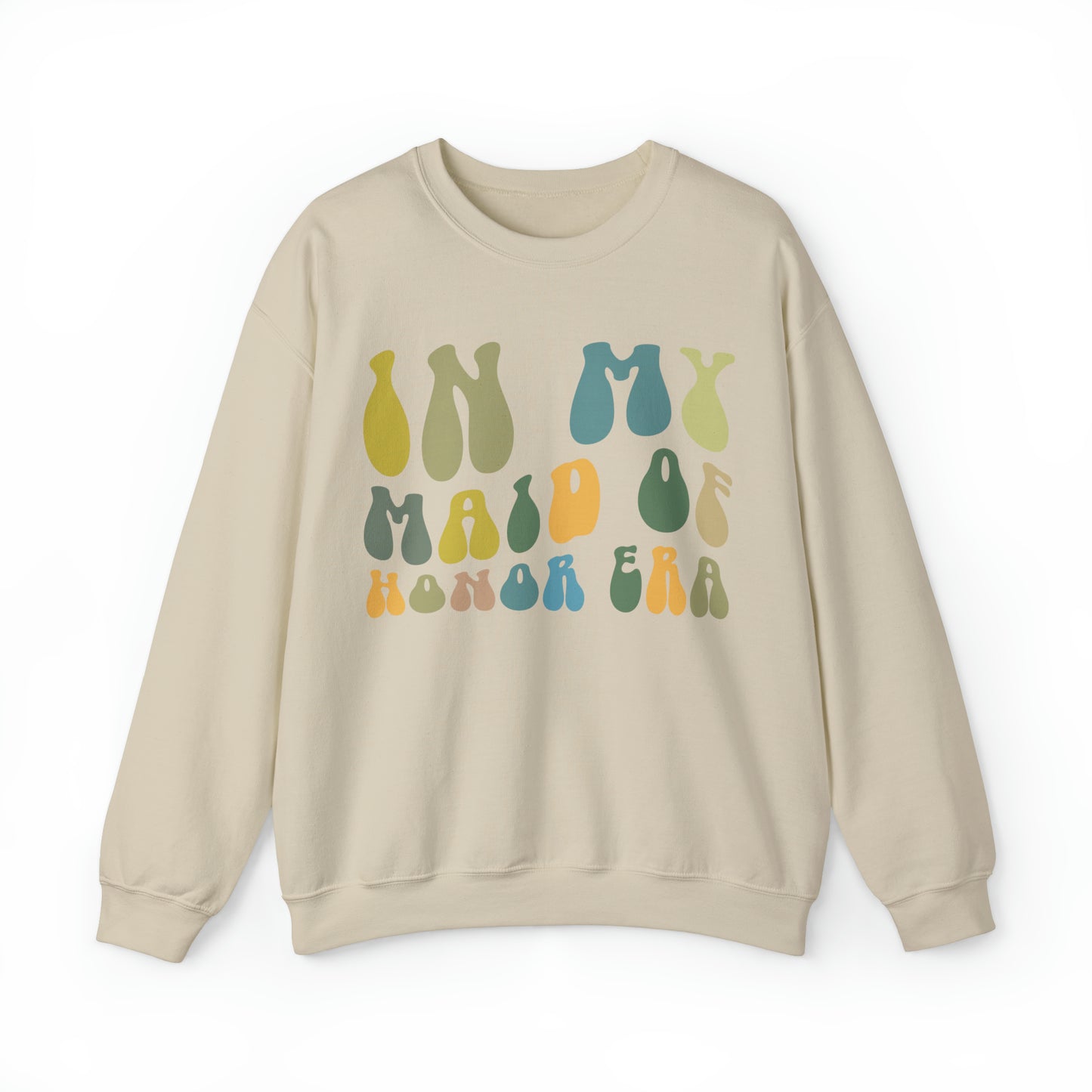 In My Maid Of Honor Era Sweatshirt, Sweatshirt For Bridal, Gift for Maid of Honor Sweatshirt, Bachelorette Sweatshirt, S1031