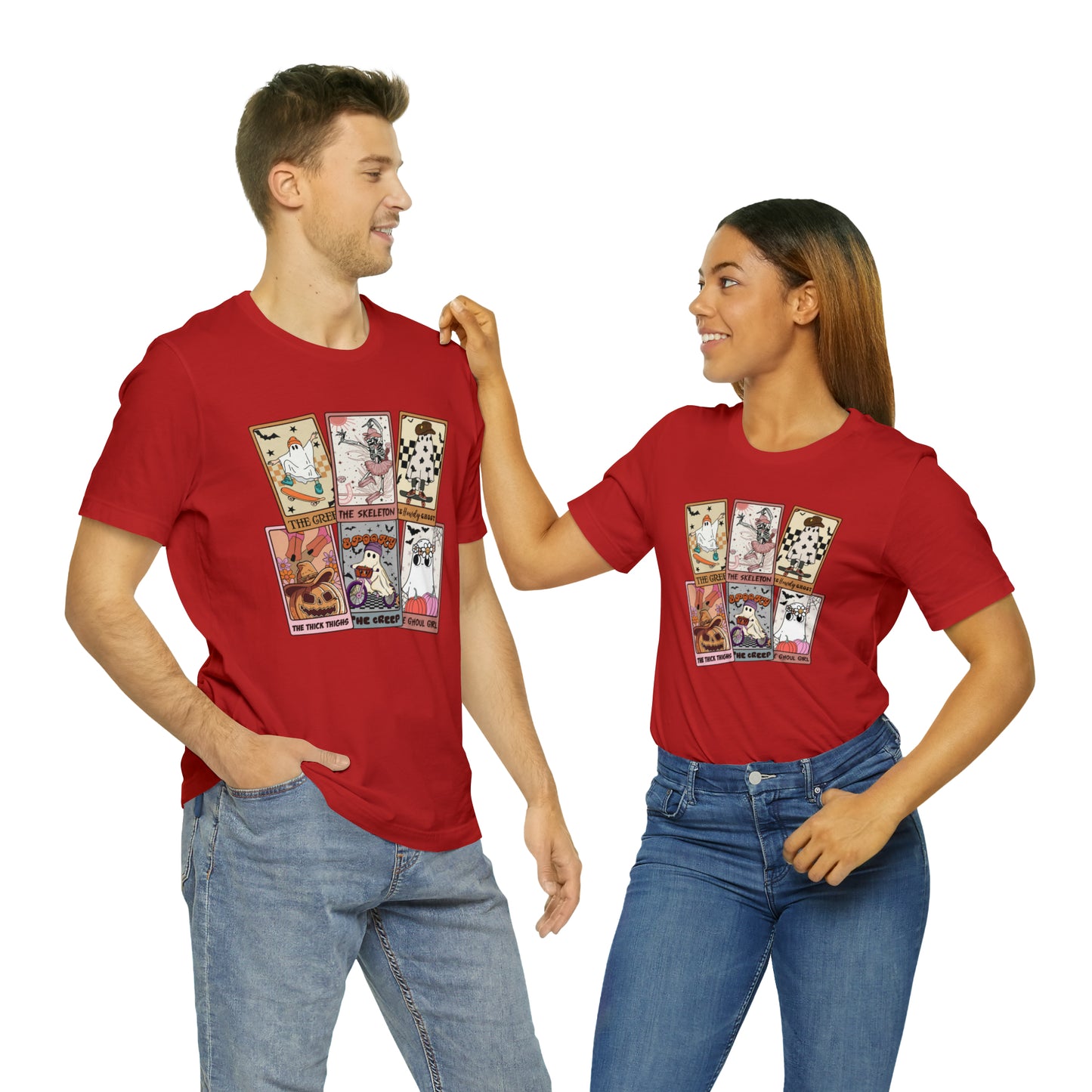 The Tarot Card Shirt, Skeleton Tarot Card Shirt, Tarot Card Lover Shirt, Skull Tarot Card Tee, Retro Halloween shirt, T612
