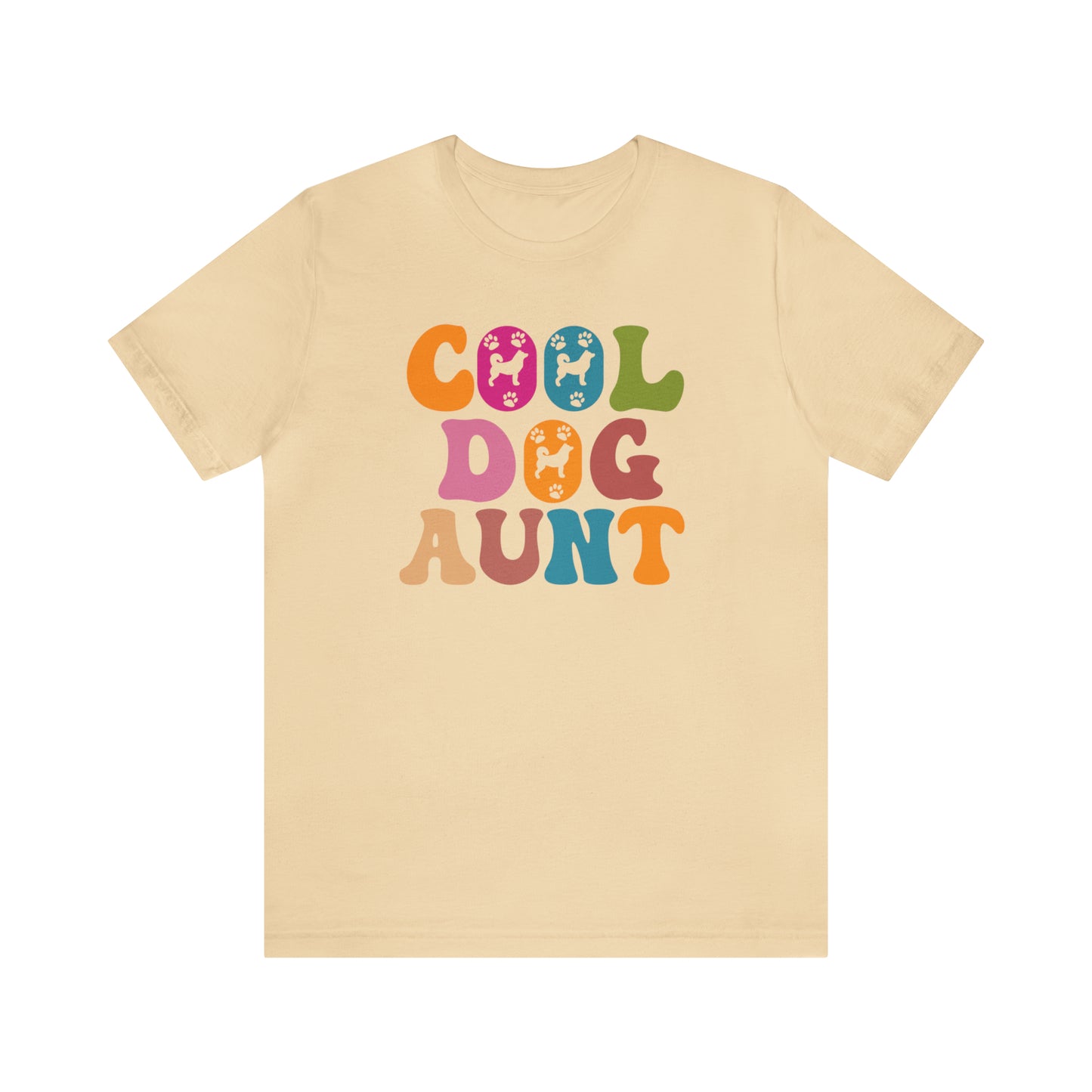 Cool Dog Aunt Shirt for Women, Dog Aunt Gift for Animal Lover, Dog Auntie Tee for Aunt, Funny Dog Lover Tee, T569