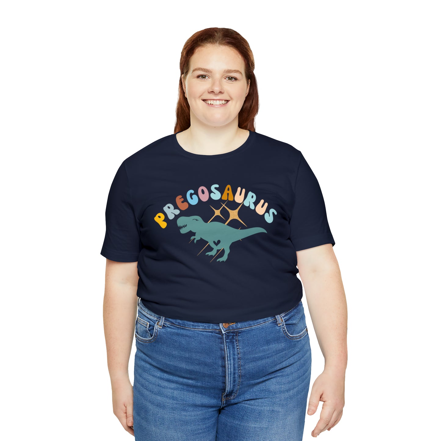 Funny Pregosaurus TShirt for Baby Shower, Funny Gift for Expecting Mom Shirt for Baby Announcement, T274