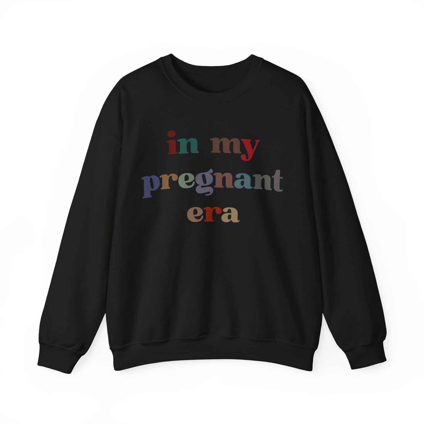 In My Pregnant Era Sweatshirt, Pregnancy Reveal Sweatshirt, New Mom Sweatshirt, Baby Announcement Sweatshirt, Gift For Pregnant Mom, S1402