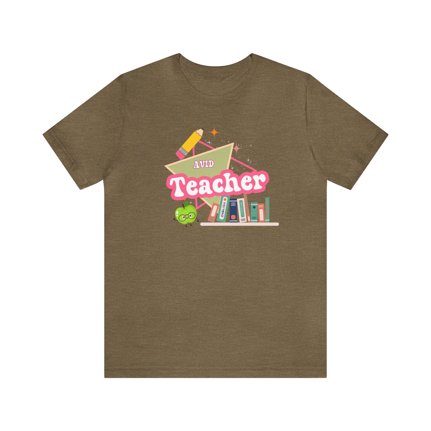 AVID shirt, 90s shirt, 90s teacher shirt, colorful school secretary shirt, colorful school shirt, T545