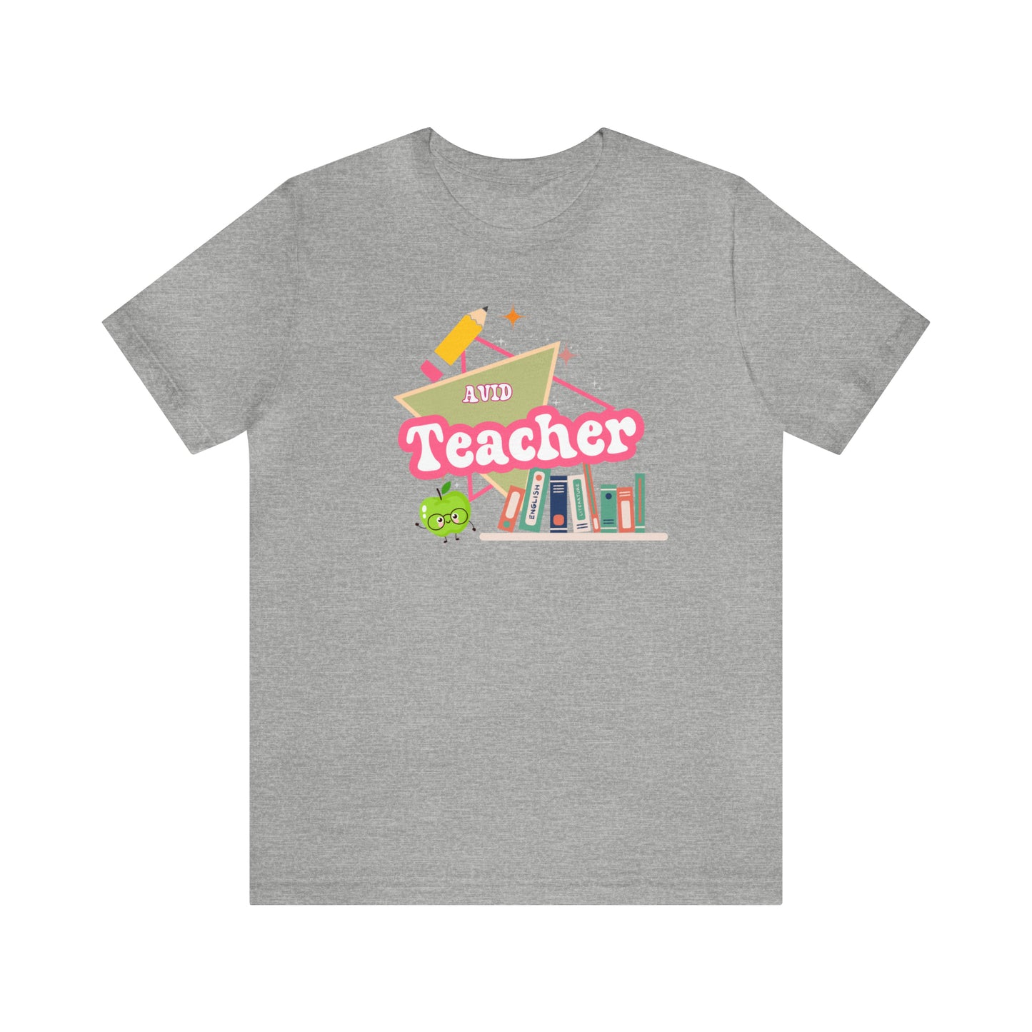 AVID shirt, 90s shirt, 90s teacher shirt, colorful school secretary shirt, colorful school shirt, T545