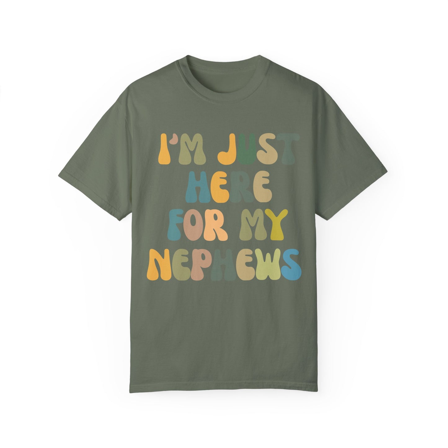 I'm Just Here for My Nephews Shirt, Gift for Cool Aunt, New Auntie Shirt, Best Aunt Shirt, Funny Aunt Shirt, Favorite Aunt Shirt, CC1012