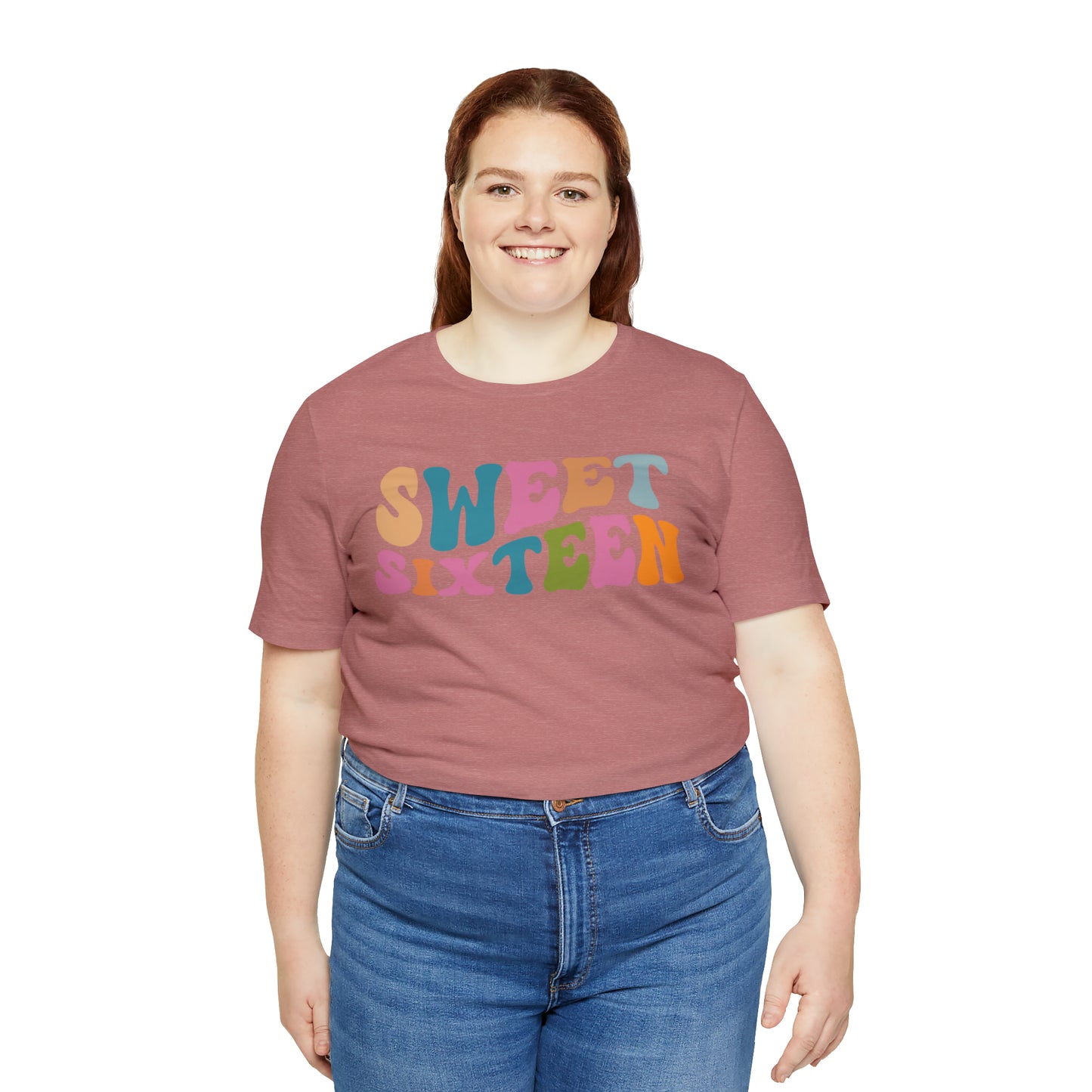 Sixteenth Birthday Gift, Sweet Sixteen Shirt for 16th Birthday Party, Cute Sweet 16 Gift for 16th Birthday TShirt for Daughter, T476