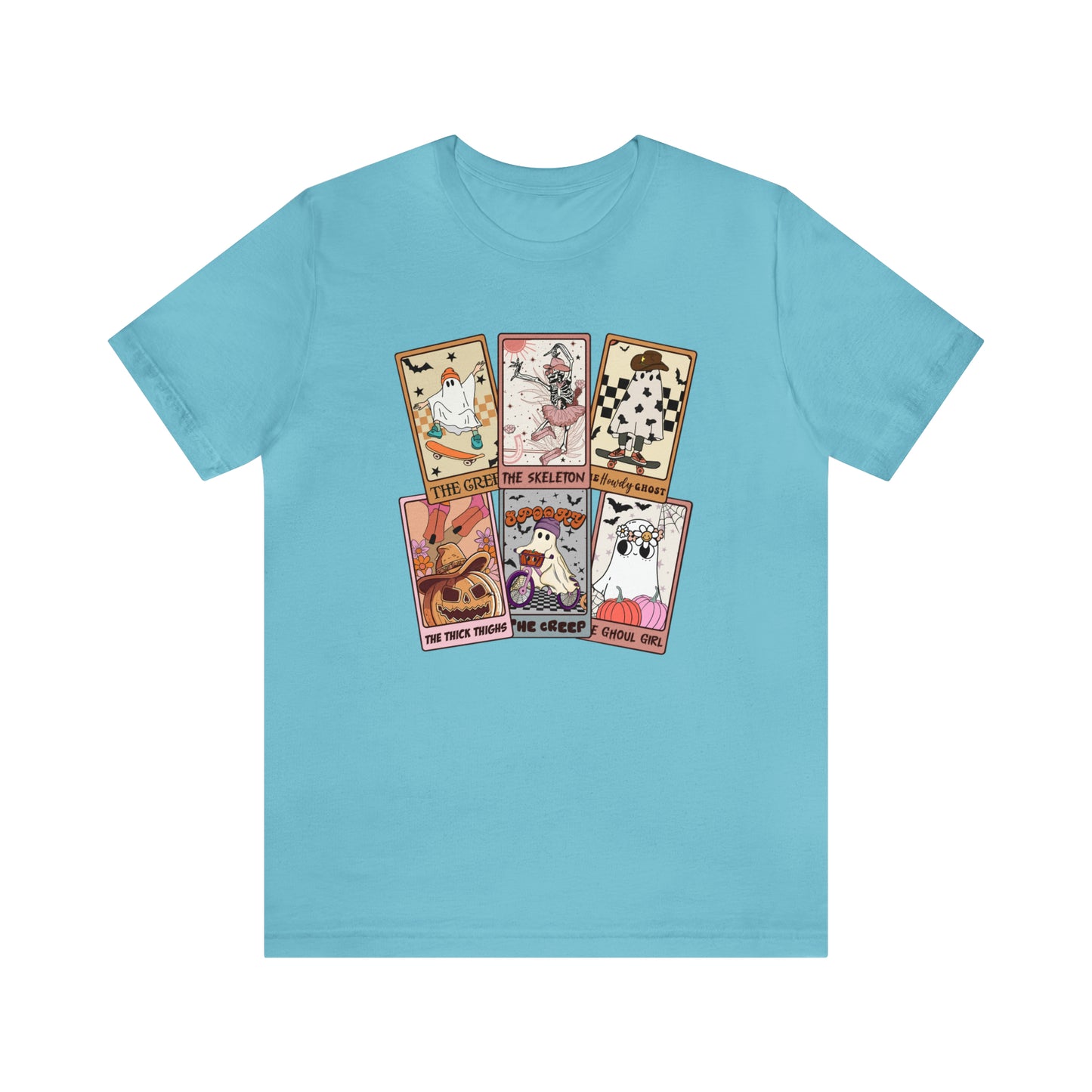 The Tarot Card Shirt, Skeleton Tarot Card Shirt, Tarot Card Lover Shirt, Skull Tarot Card Tee, Retro Halloween shirt, T612