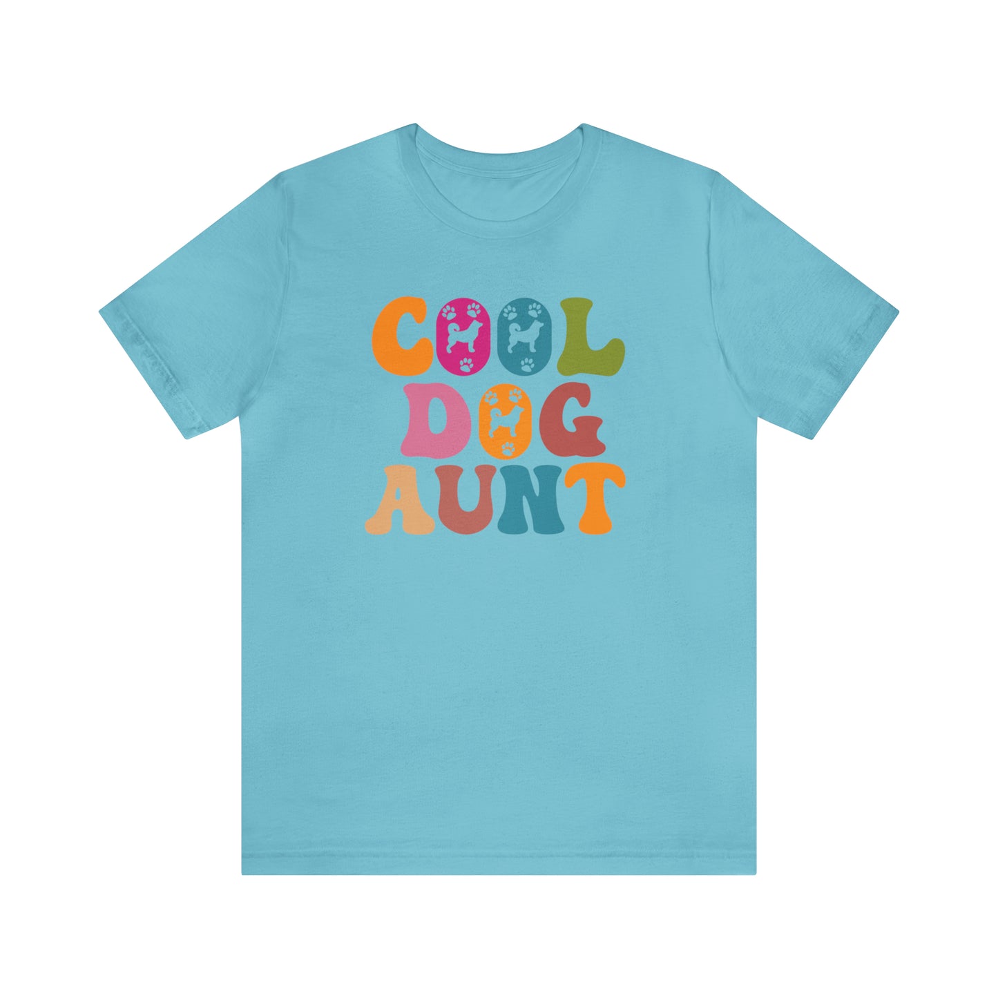 Cool Dog Aunt Shirt for Women, Dog Aunt Gift for Animal Lover, Dog Auntie Tee for Aunt, Funny Dog Lover Tee, T569