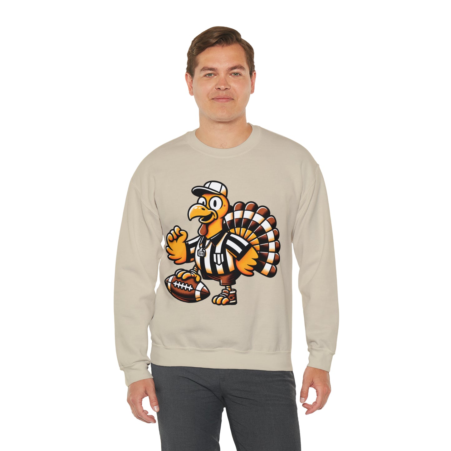 Turkey and Touchdowns Sweatshirt, Thanksgiving Football Sweatshirt, Turkey Football Sweatshirt, Football Shirt, Football Lover, SW859