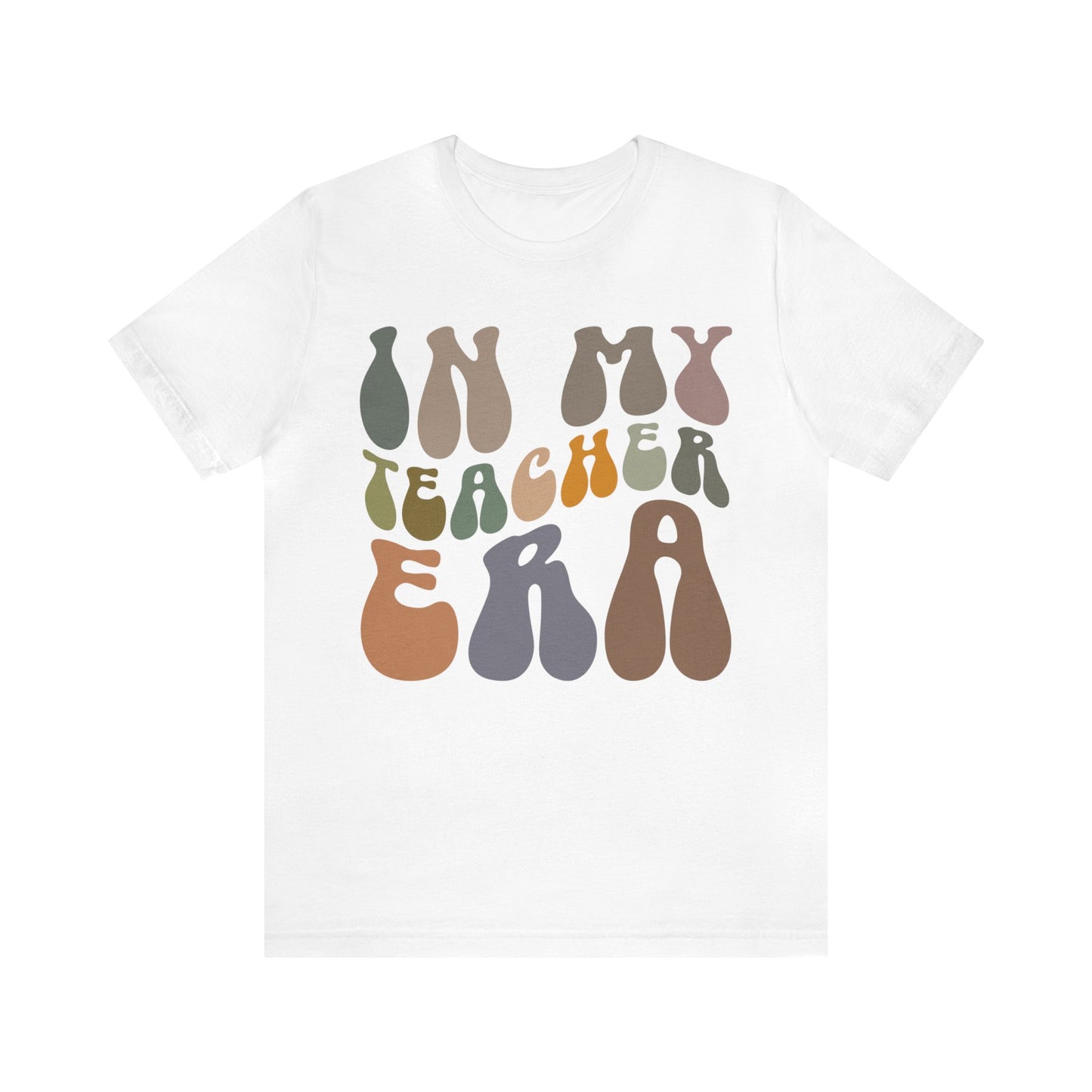 In My Teacher Era Shirt, New Teacher Shirt, Future Teacher Shirt, Funny Teacher Shirt, Teacher's Month Shirt, School Gift Shirt, T1354
