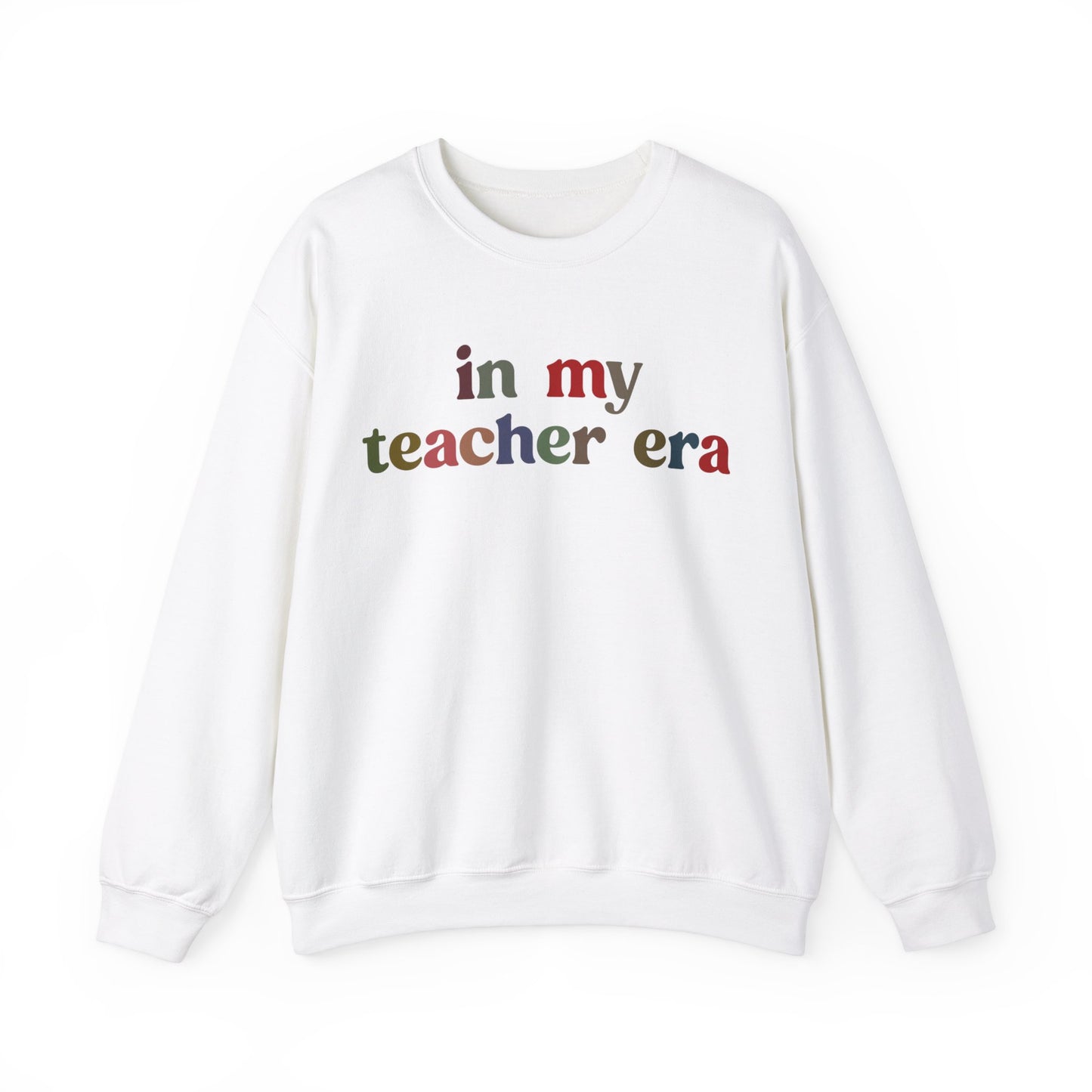 In My Teacher Era Sweatshirt, New Teacher Sweatshirt, Future Teacher Sweatshirt, Funny Teacher Sweatshirt, Teacher Month Sweatshirt, S1352