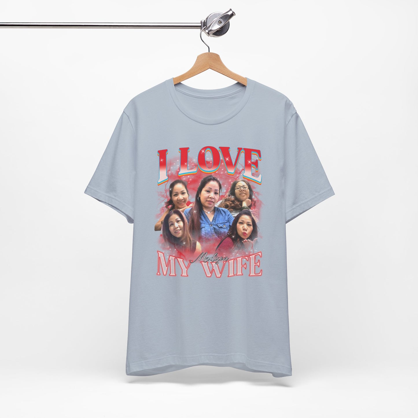 I Love My Wife T-Shirt – Romantic Anniversary Gift for Husband