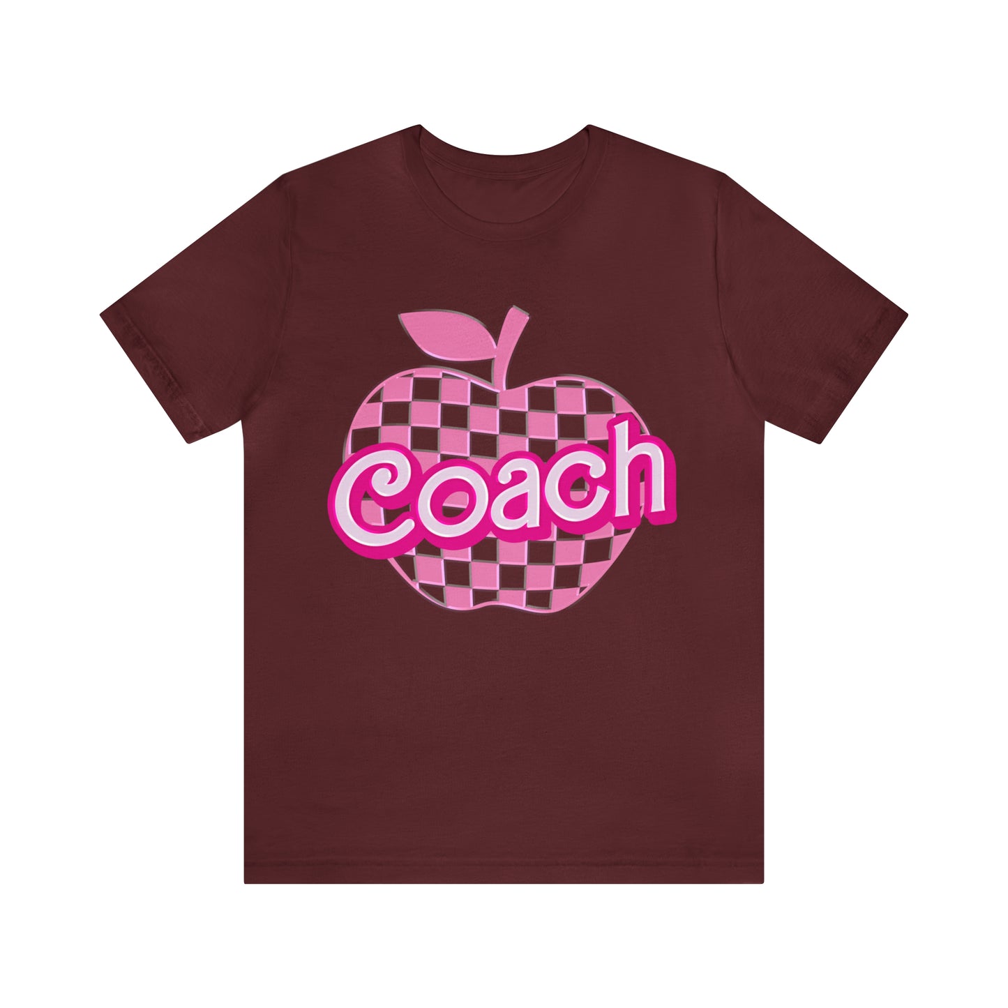 Coach shirt, Pink Sport Coach Shirt, Colorful Coaching shirt, 90s Cheer Coach shirt, Back To School Shirt, Teacher Gift, T815