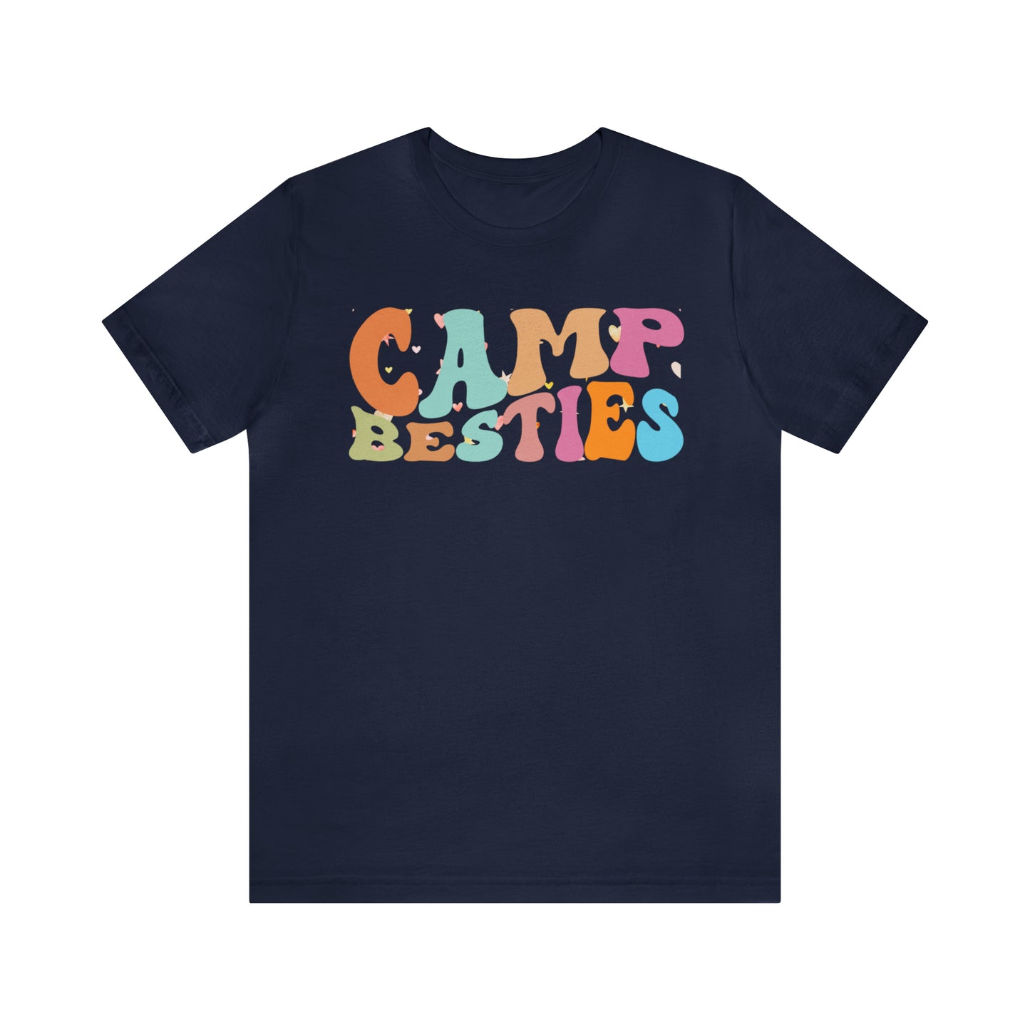 Best Friend Shirt, Gift for Best Friend, Camp Besties Shirt, BFF Shirt, Matching Besties Shirt, Retro Friend Shirt, T482