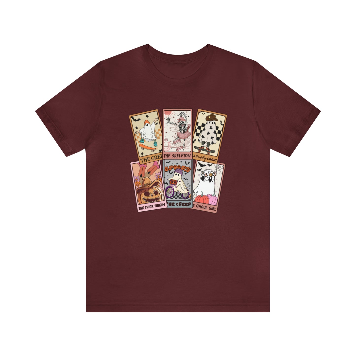 The Tarot Card Shirt, Skeleton Tarot Card Shirt, Tarot Card Lover Shirt, Skull Tarot Card Tee, Retro Halloween shirt, T612