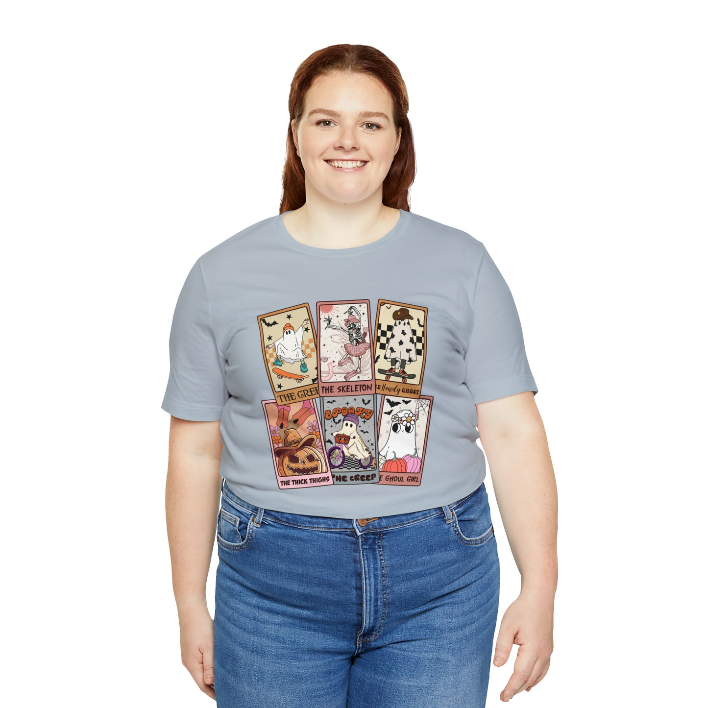 The Tarot Card Shirt, Skeleton Tarot Card Shirt, Tarot Card Lover Shirt, Skull Tarot Card Tee, Retro Halloween shirt, T612