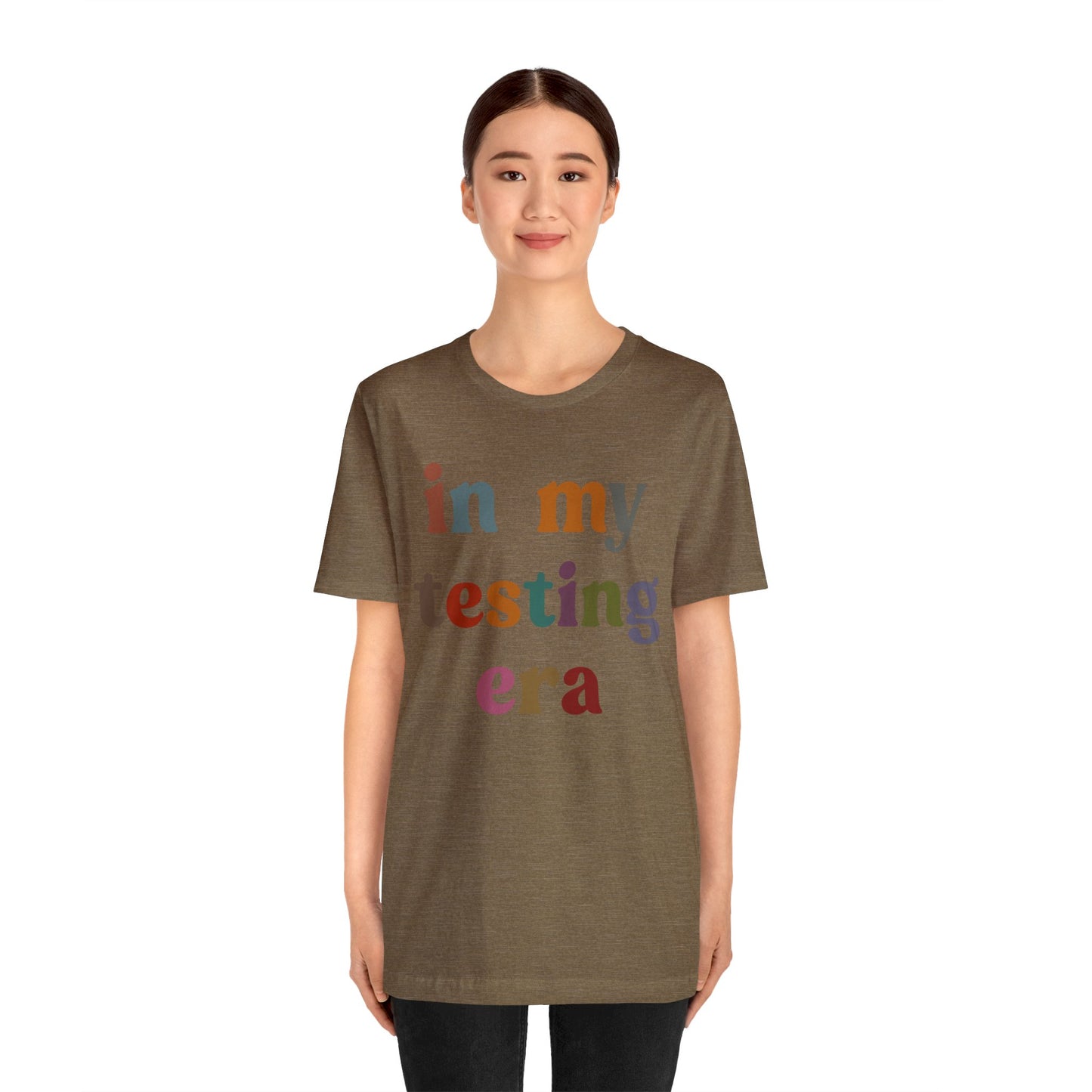 In My Testing Era Shirt, Exam Day Shirt, Funny Teacher Shirt, Teacher Appreciation Gift, Gift for Best Teachers, Teacher shirt, T1304
