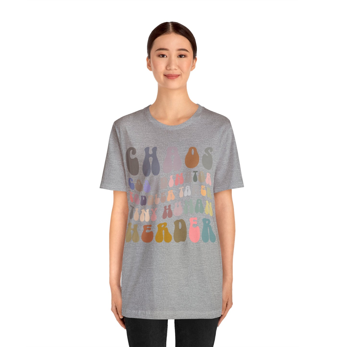 Chaos Coordinator Toddler Tamer Tiny Human Herder Shirt, Kindergarten Teacher Shirt, Toddler Shirt, Mom Shirt, Babysitter Shirt, T1282