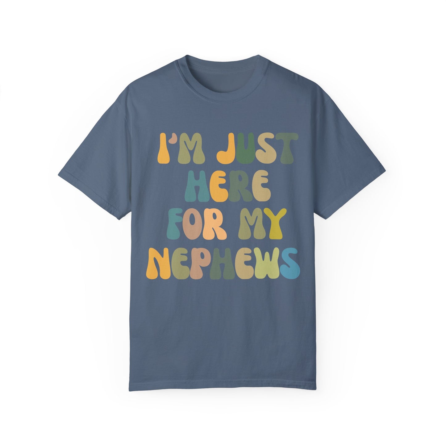 I'm Just Here for My Nephews Shirt, Gift for Cool Aunt, New Auntie Shirt, Best Aunt Shirt, Funny Aunt Shirt, Favorite Aunt Shirt, CC1012