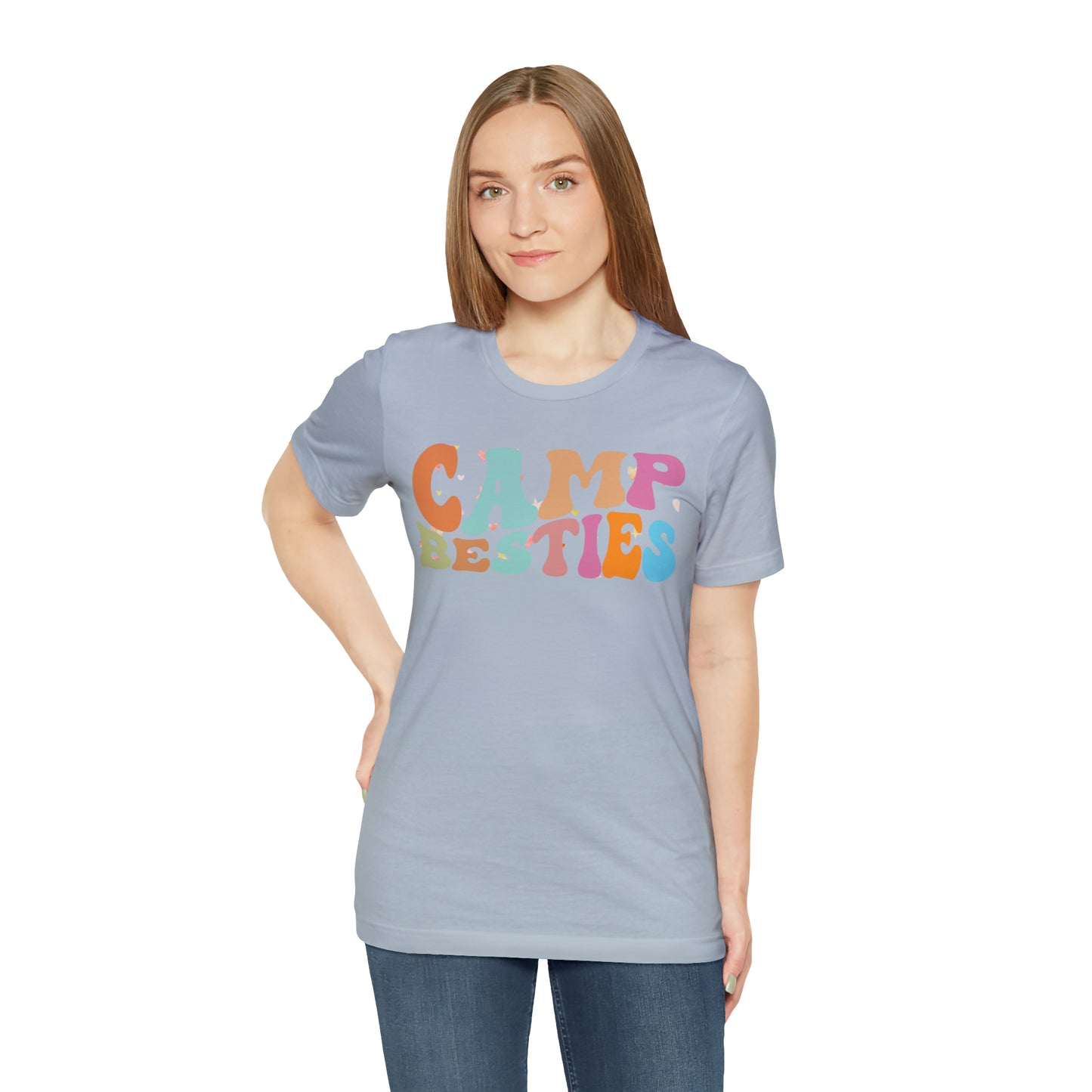 Best Friend Shirt, Gift for Best Friend, Camp Besties Shirt, BFF Shirt, Matching Besties Shirt, Retro Friend Shirt, T482