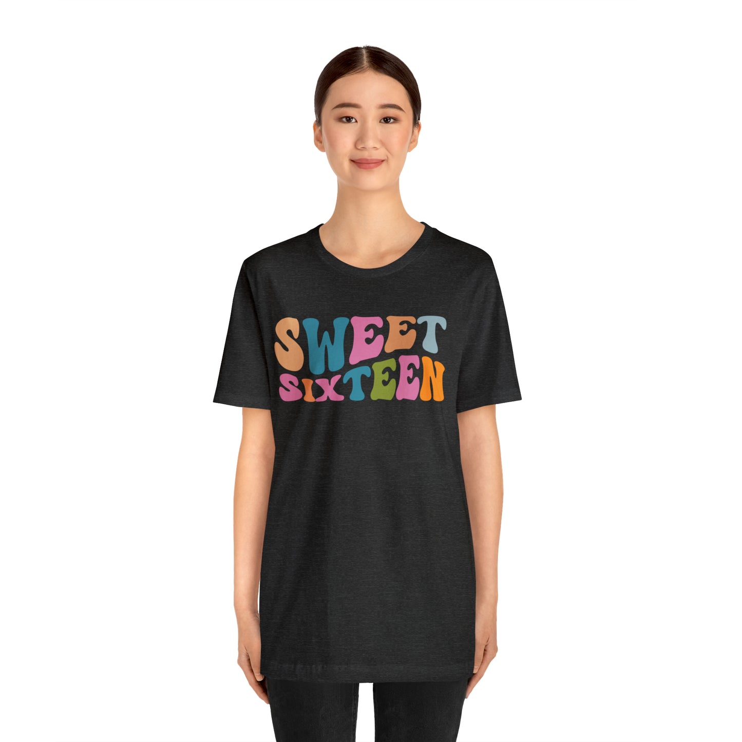 Sixteenth Birthday Gift, Sweet Sixteen Shirt for 16th Birthday Party, Cute Sweet 16 Gift for 16th Birthday TShirt for Daughter, T476