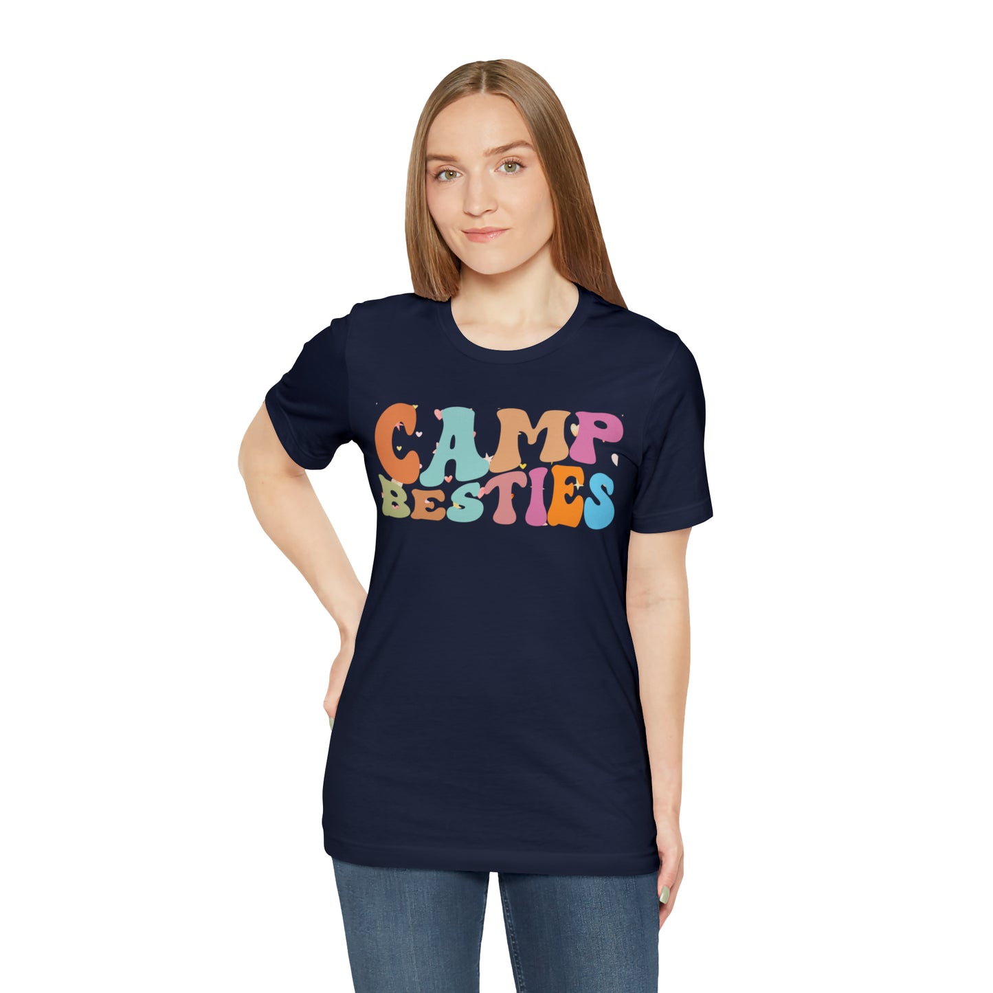 Best Friend Shirt, Gift for Best Friend, Camp Besties Shirt, BFF Shirt, Matching Besties Shirt, Retro Friend Shirt, T482