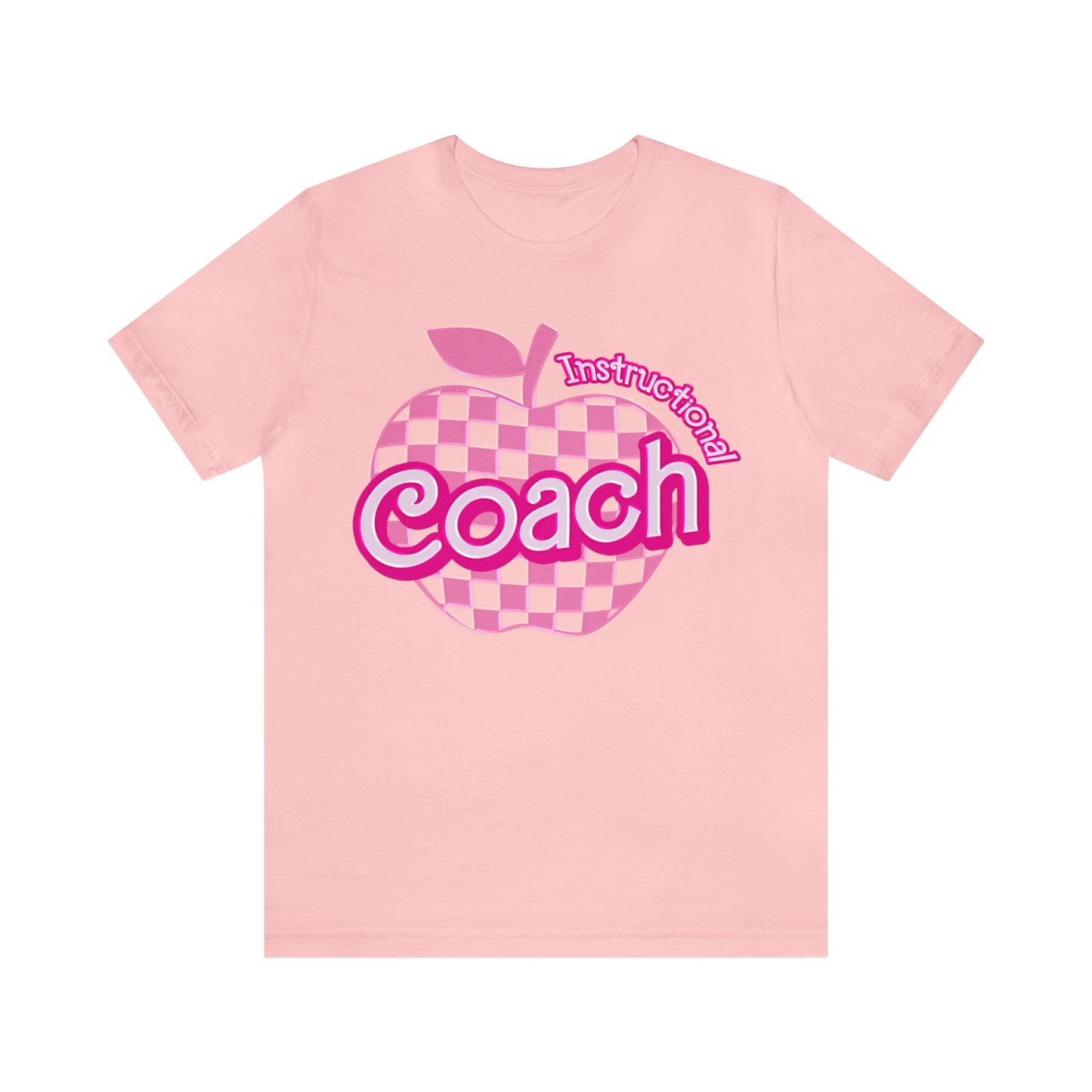 Instructional Coach shirt, Pink Sport Coach Shirt, Colorful Coaching shirt, 90s Cheer Coach shirt, Back To School Shirt, Teacher Gift, T819