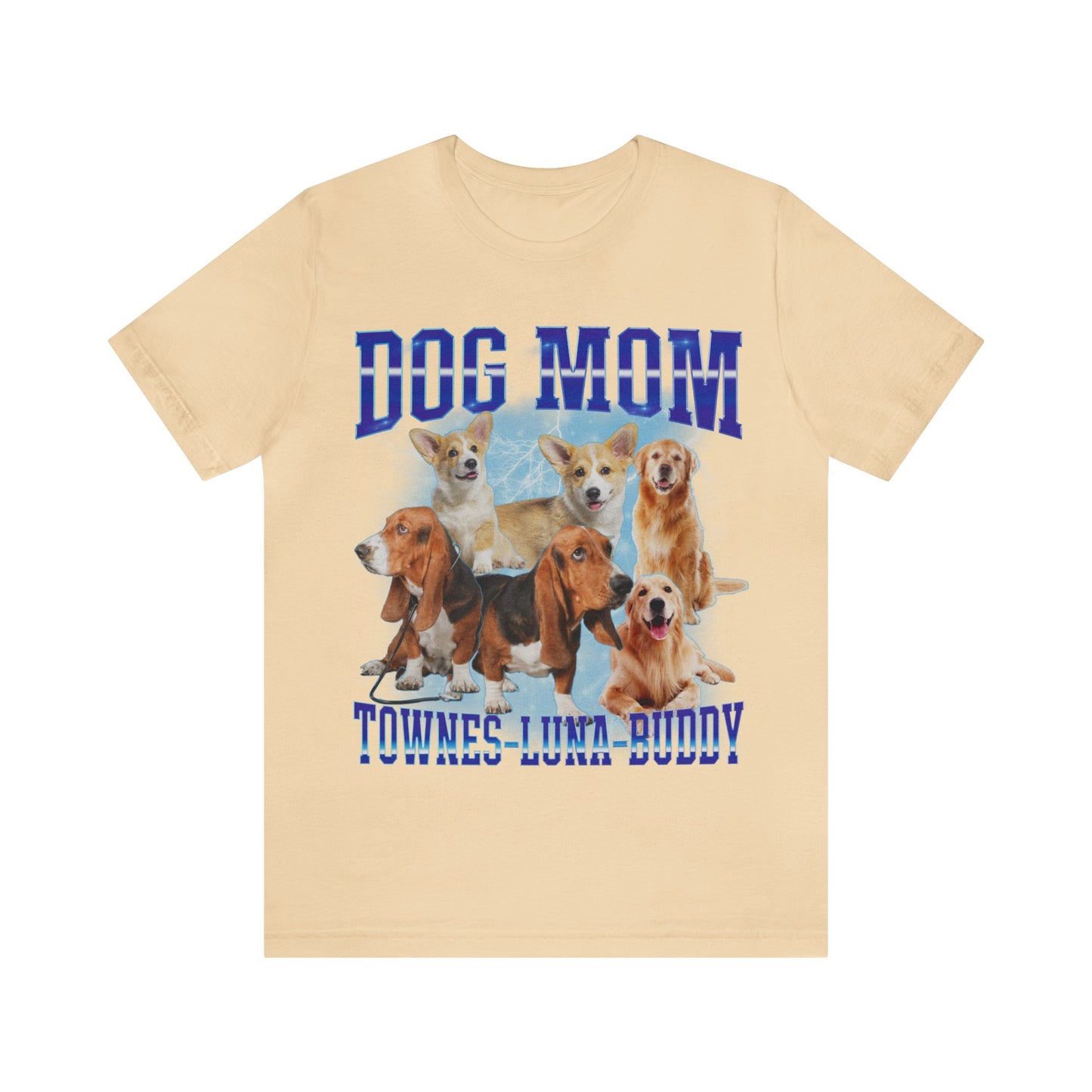 Custom Retro Dog Bootleg Shirt, Dog Mom Shirt, Dog Bootleg Retro 90's Tee, Custom Pet Photo, Custom Pet Portrait, Pet Lovers Gift, T1428