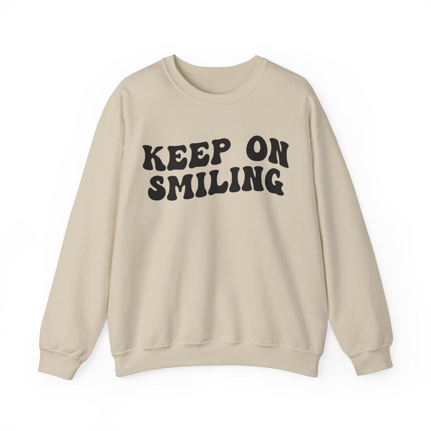 Keep On Smiling Sweatshirt, Encouragement Sweatshirt, Christian Mom Sweatshirt, Positivity Sweatshirt, Be Kind Sweatshirt, S1293