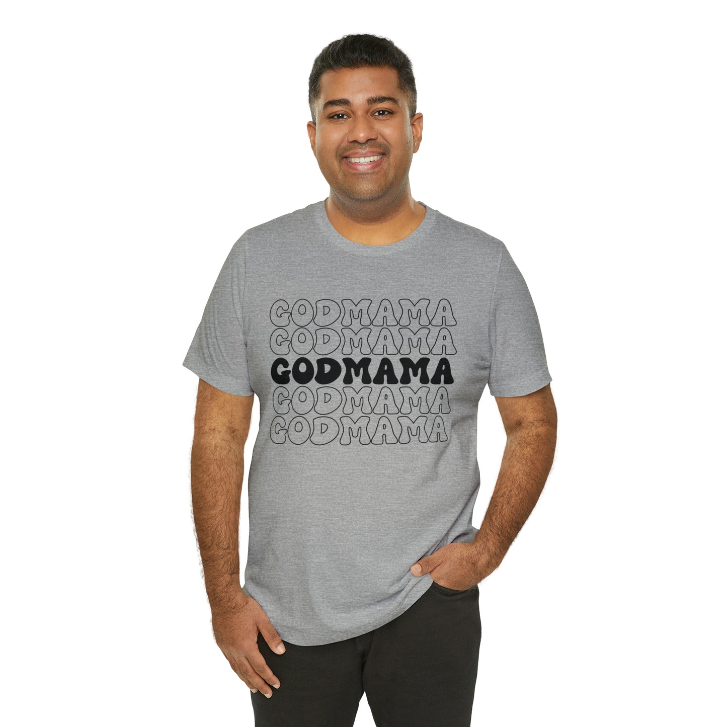 Retro Godmother Shirt for Mother's Day, Godmother Gift from Goddaughter, Cute Godmama Gift for Baptism, God Mother Proposal, T249