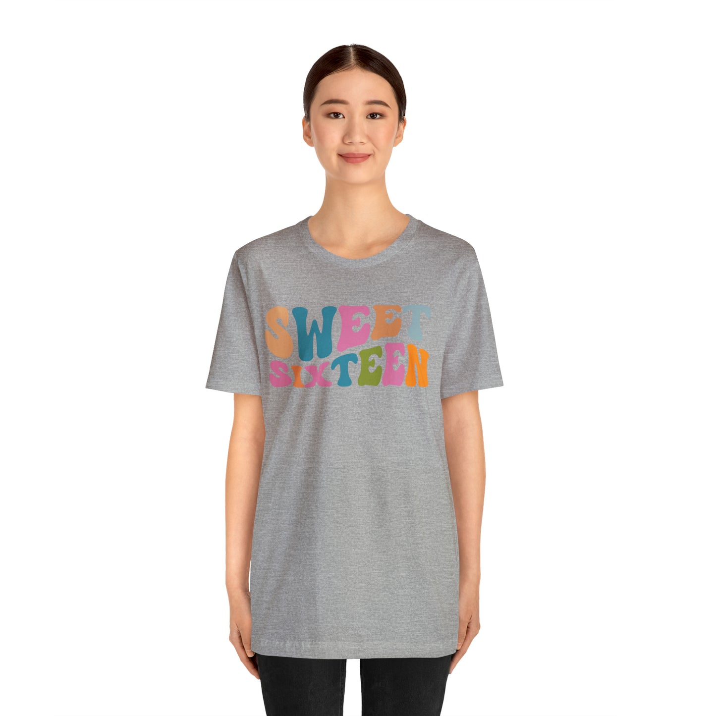 Sixteenth Birthday Gift, Sweet Sixteen Shirt for 16th Birthday Party, Cute Sweet 16 Gift for 16th Birthday TShirt for Daughter, T476