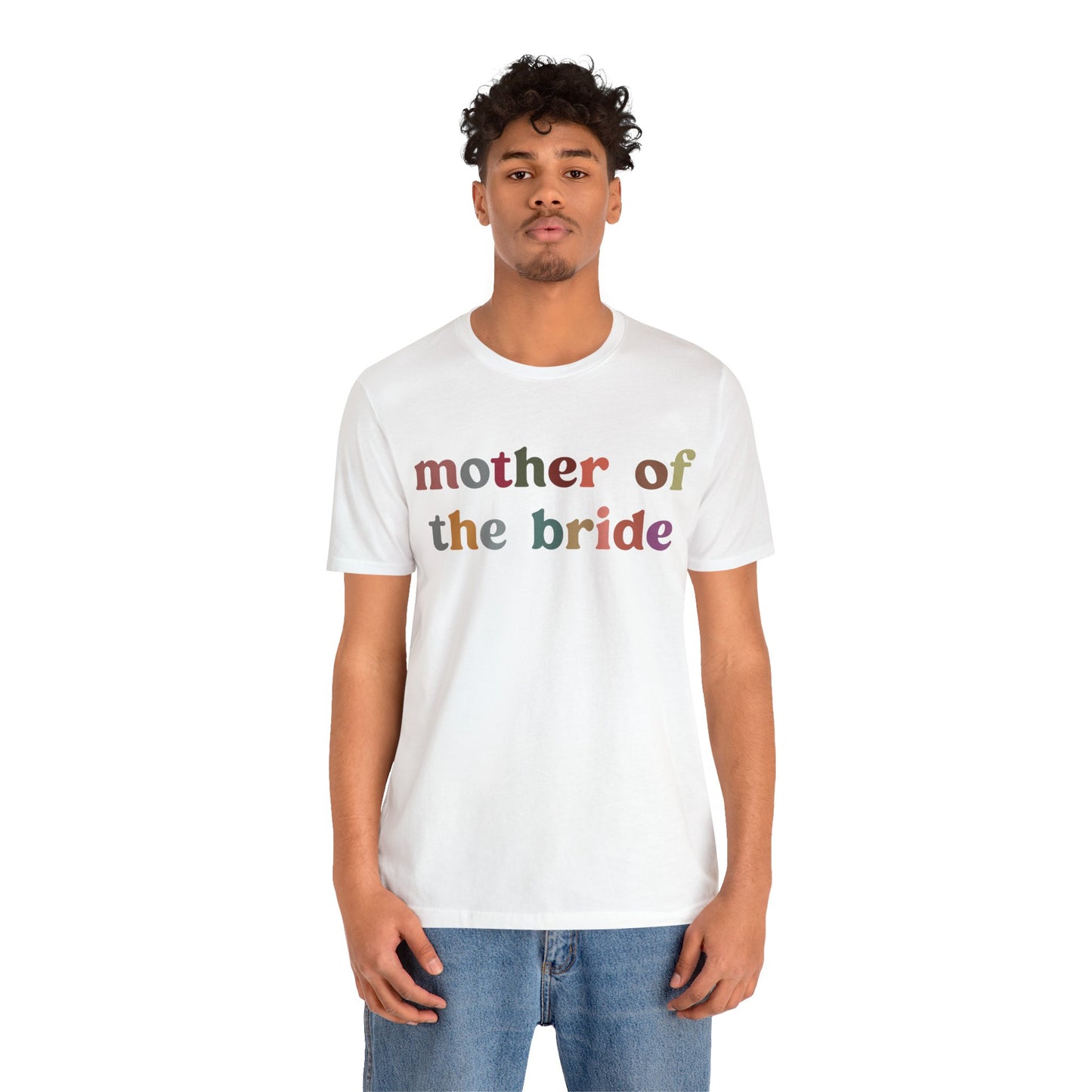 Mother of the Bride Shirt, Cute Wedding Gift from Daughter, Engagement Gift, Retro Wedding Gift for Mom, Bridal Party Shirt for Mom, T1145