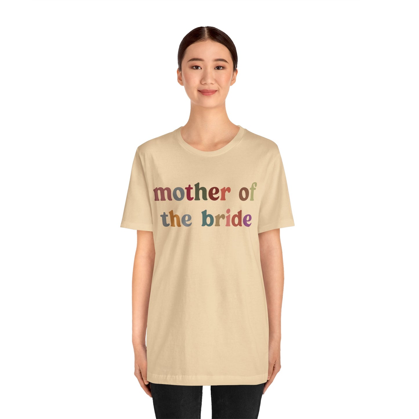 Mother of the Bride Shirt, Cute Wedding Gift from Daughter, Engagement Gift, Retro Wedding Gift for Mom, Bridal Party Shirt for Mom, T1145