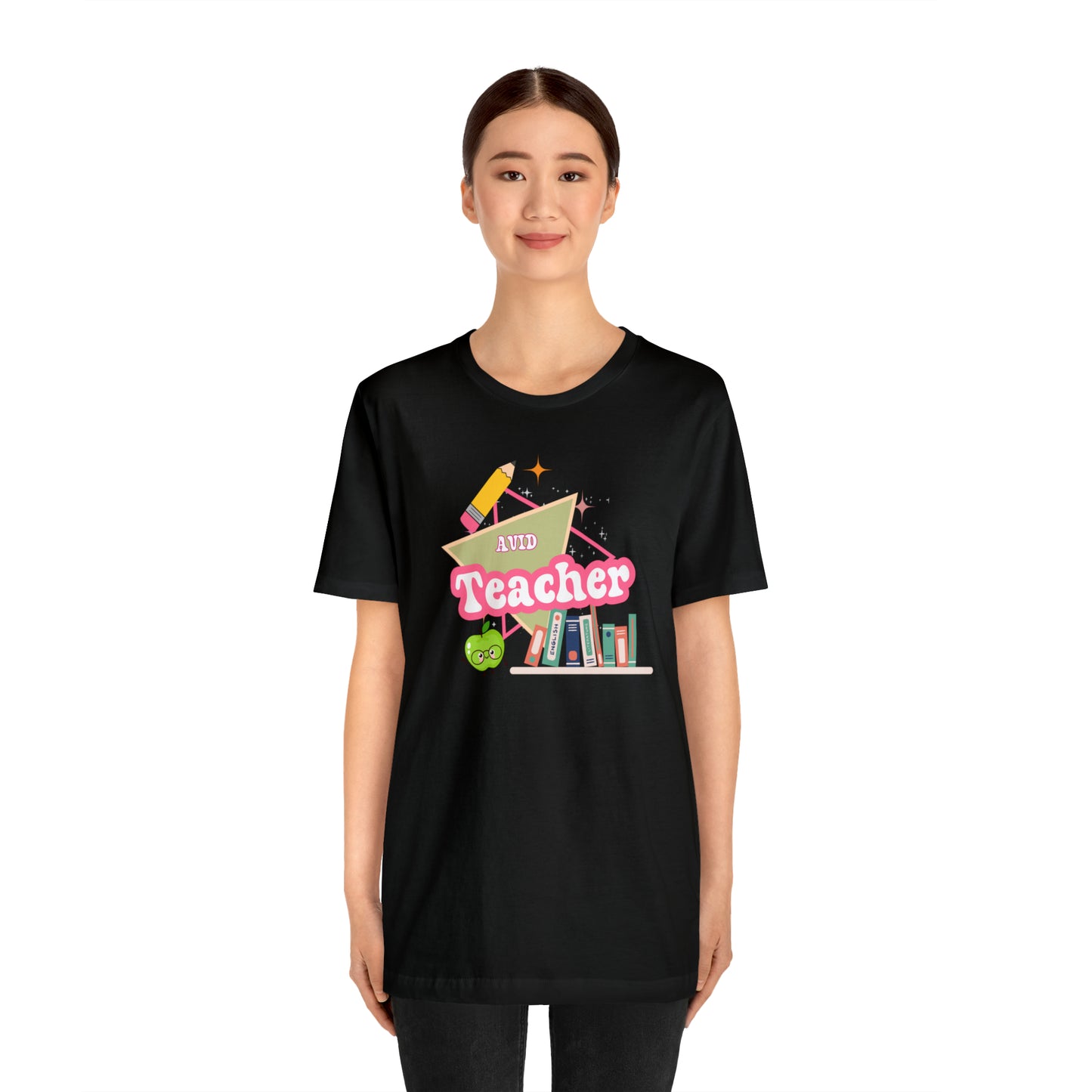 AVID shirt, 90s shirt, 90s teacher shirt, colorful school secretary shirt, colorful school shirt, T545