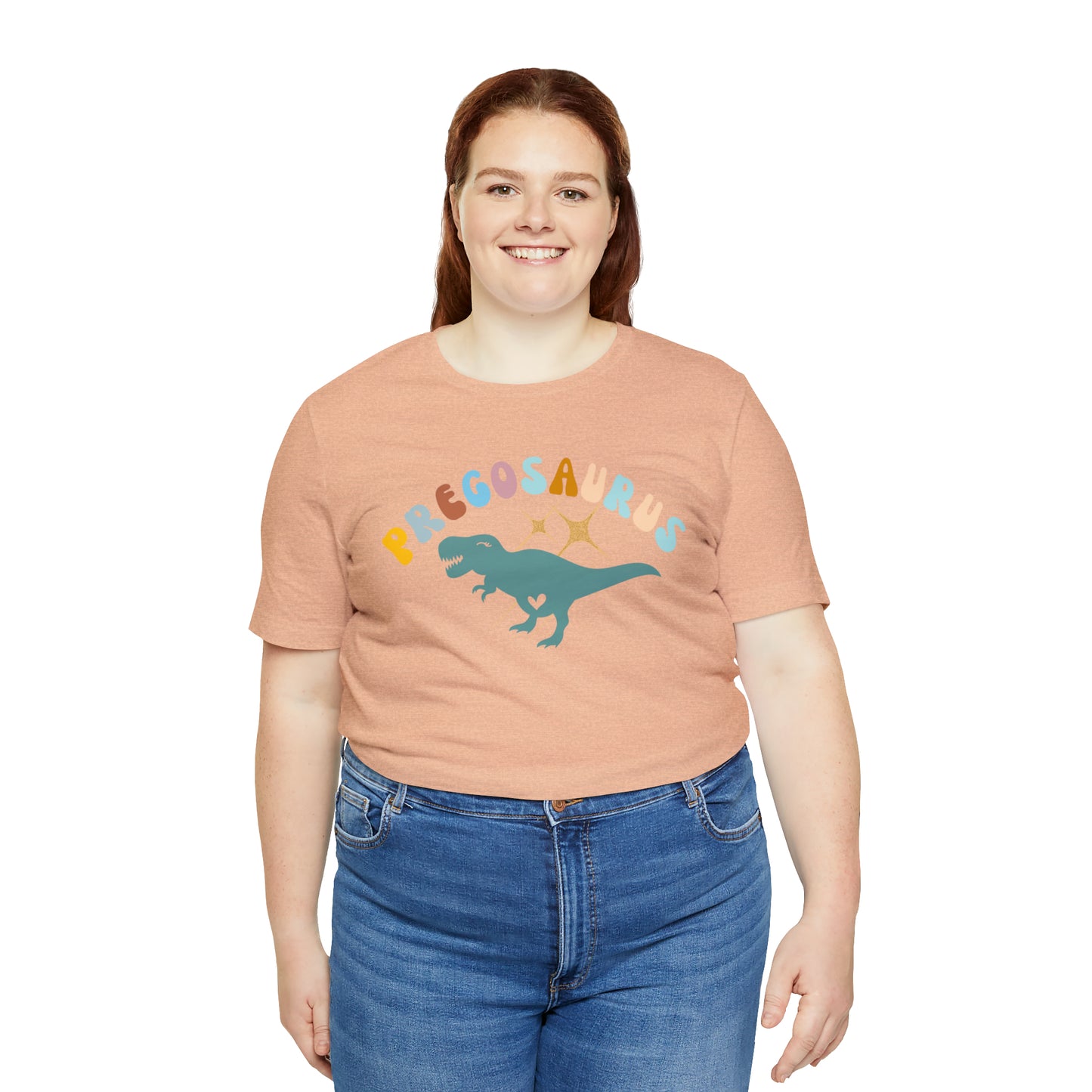 Funny Pregosaurus TShirt for Baby Shower, Funny Gift for Expecting Mom Shirt for Baby Announcement, T274