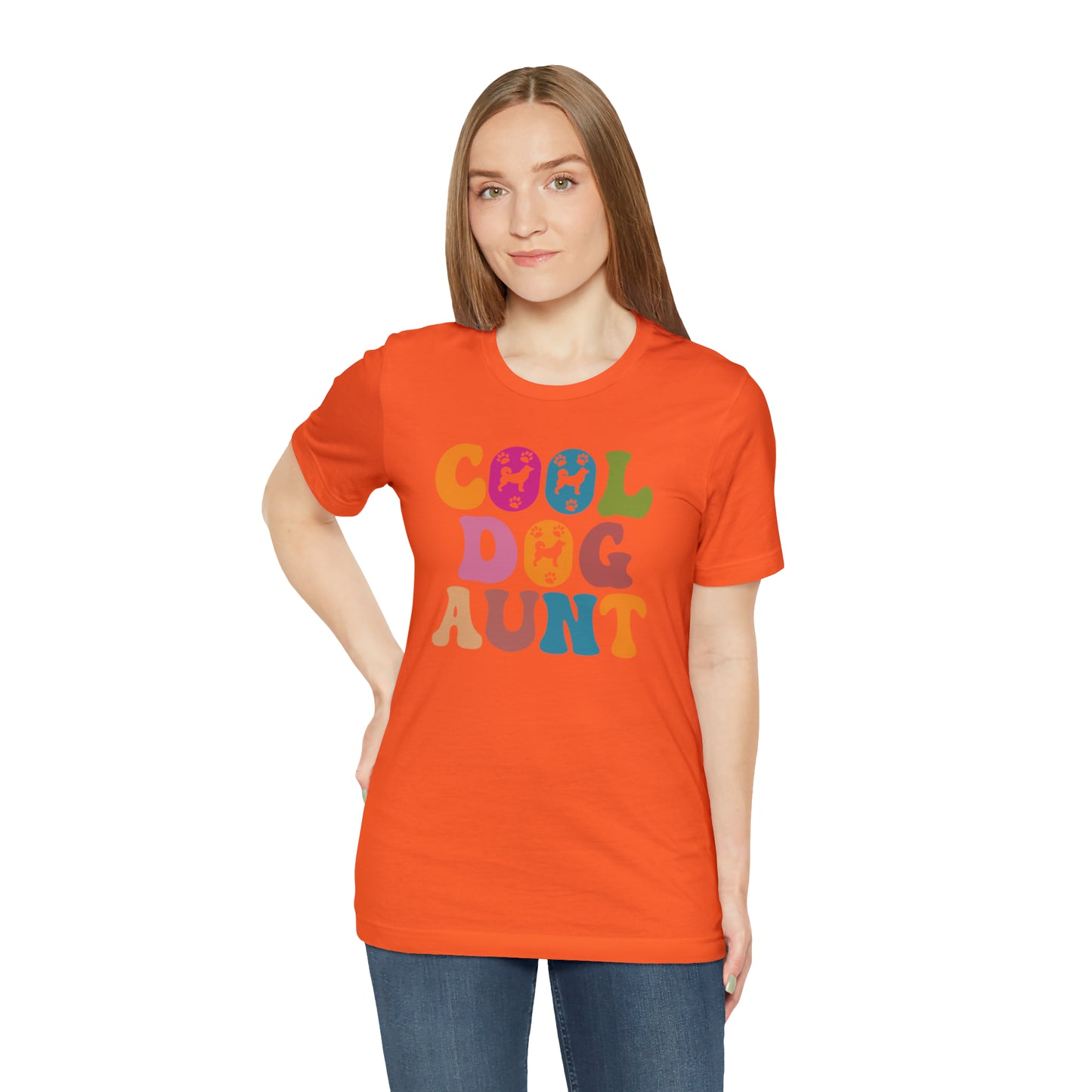 Cool Dog Aunt Shirt for Women, Dog Aunt Gift for Animal Lover, Dog Auntie Tee for Aunt, Funny Dog Lover Tee, T569