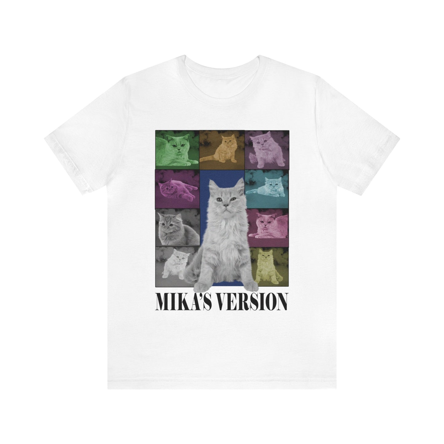 Custom Eras Tour Cat's Version shirt, Custom Dog Cat Shirt, Custom Pet Portrait Shirt, T1341