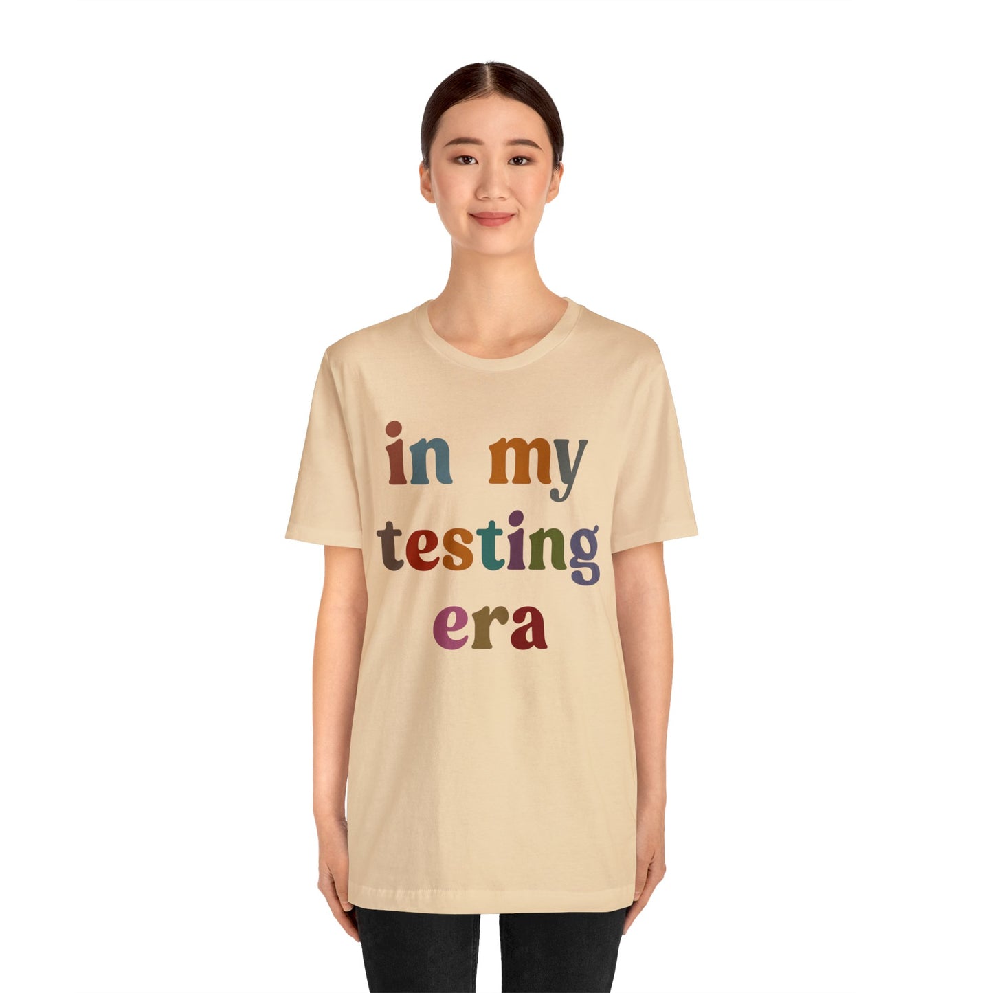 In My Testing Era Shirt, Exam Day Shirt, Funny Teacher Shirt, Teacher Appreciation Gift, Gift for Best Teachers, Teacher shirt, T1304