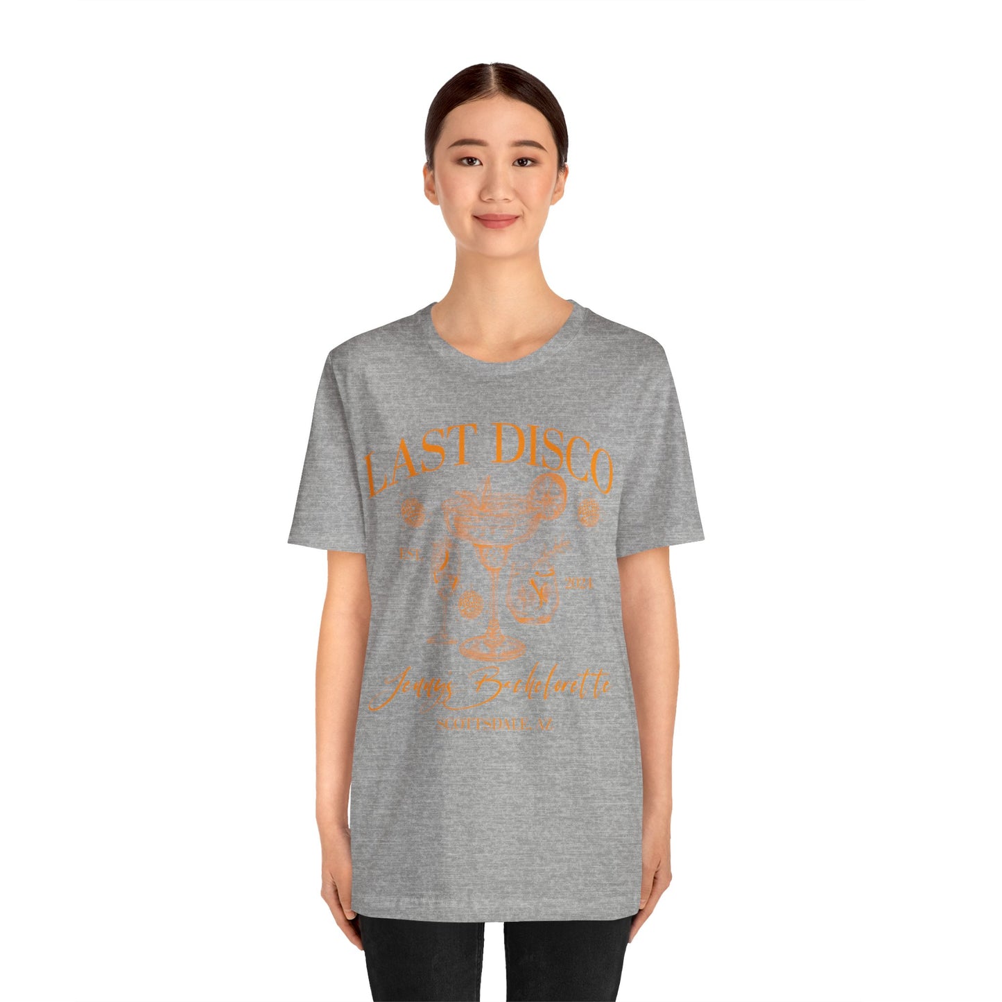 Last Disco Shirt, Disco Bride Dancing Queens Shirt, Custom Location Bridal Party Shirt, Bridal Shower, Disco Bach Bride To Be Gifts, 1 T1565