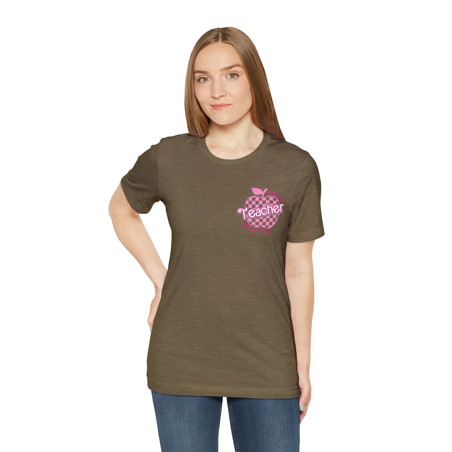Come On Let's Go Teach Teacher Shirt, Trendy Teacher shirt, Retro Back to school, Teacher Appreciation Checkered Teacher Tee, T725