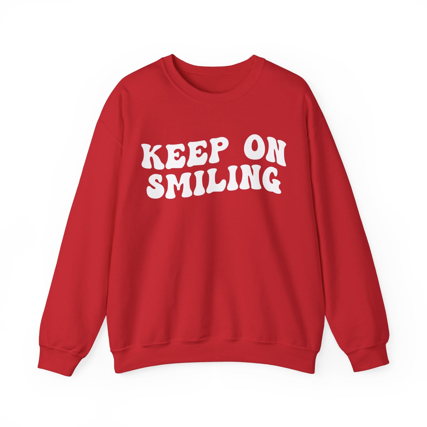 Keep On Smiling Sweatshirt, Encouragement Sweatshirt, Christian Mom Sweatshirt, Positivity Sweatshirt, Be Kind Sweatshirt, S1293