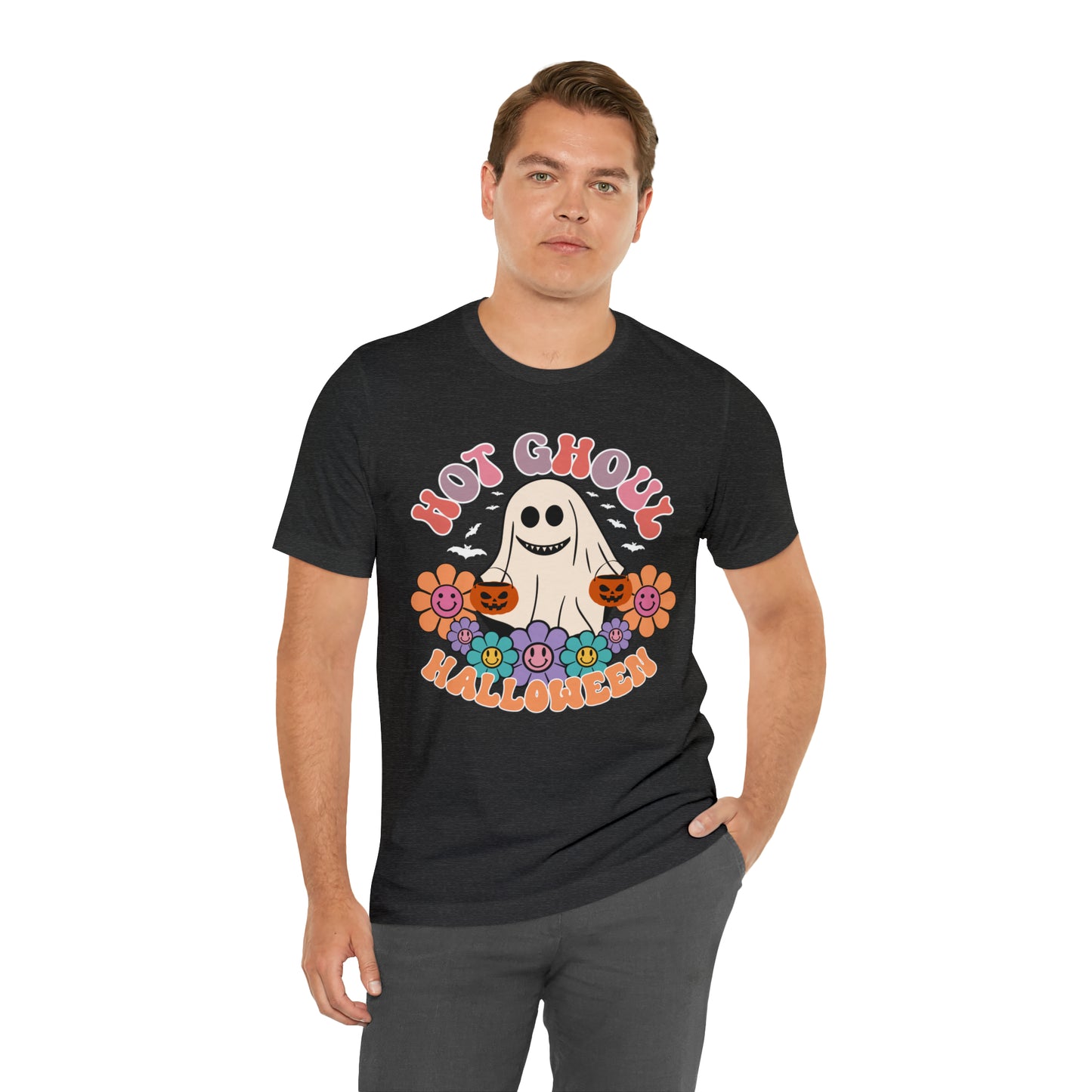 Lets Go Ghouls Shirt, Spooky Season Tee, Retro Halloween Cowgirl Shirt, Cowgirl Halloween Shirt, Vintage Ghost Shirt, T770