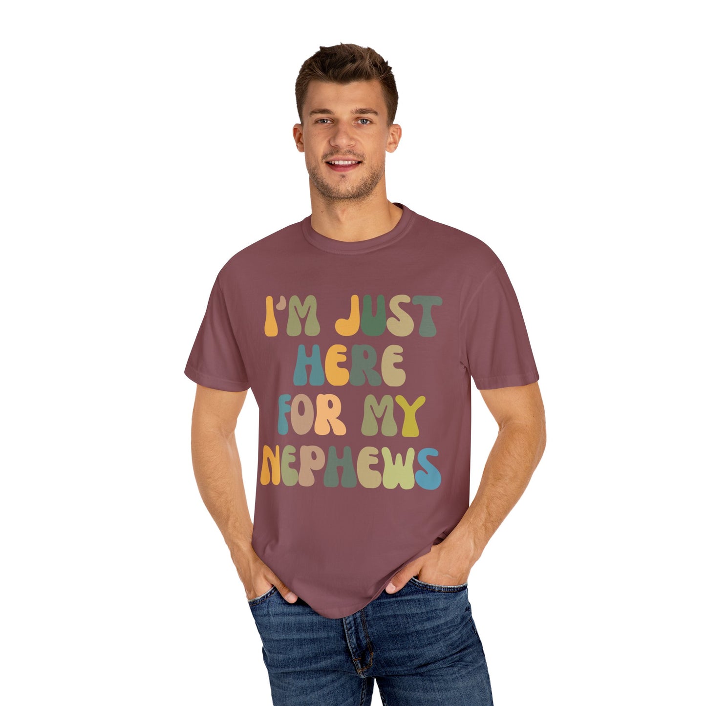 I'm Just Here for My Nephews Shirt, Gift for Cool Aunt, New Auntie Shirt, Best Aunt Shirt, Funny Aunt Shirt, Favorite Aunt Shirt, CC1012