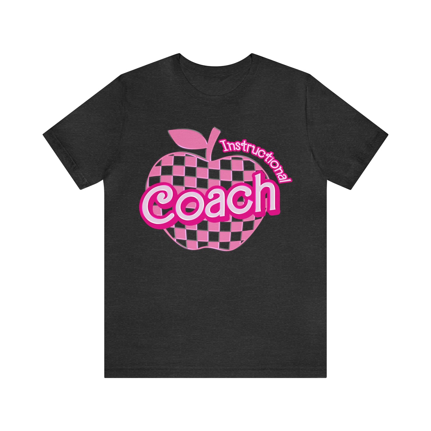 Instructional Coach shirt, Pink Sport Coach Shirt, Colorful Coaching shirt, 90s Cheer Coach shirt, Back To School Shirt, Teacher Gift, T819