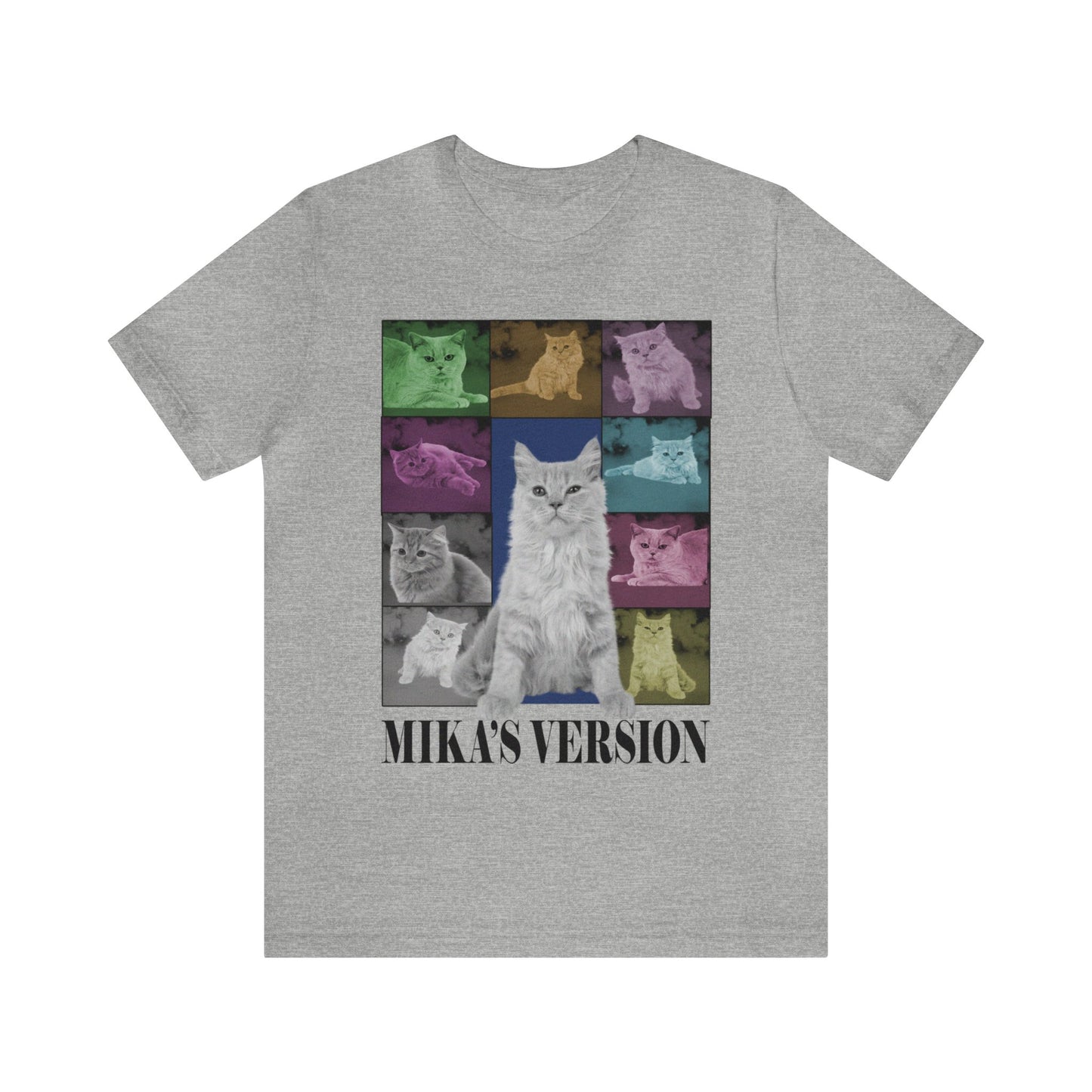 Custom Eras Tour Cat's Version shirt, Custom Dog Cat Shirt, Custom Pet Portrait Shirt, T1341