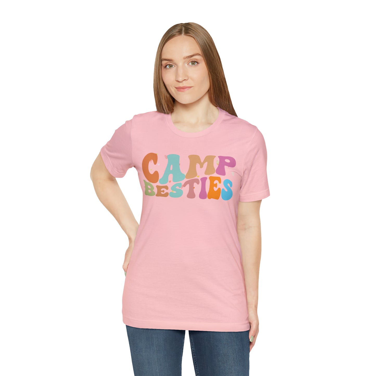 Best Friend Shirt, Gift for Best Friend, Camp Besties Shirt, BFF Shirt, Matching Besties Shirt, Retro Friend Shirt, T482