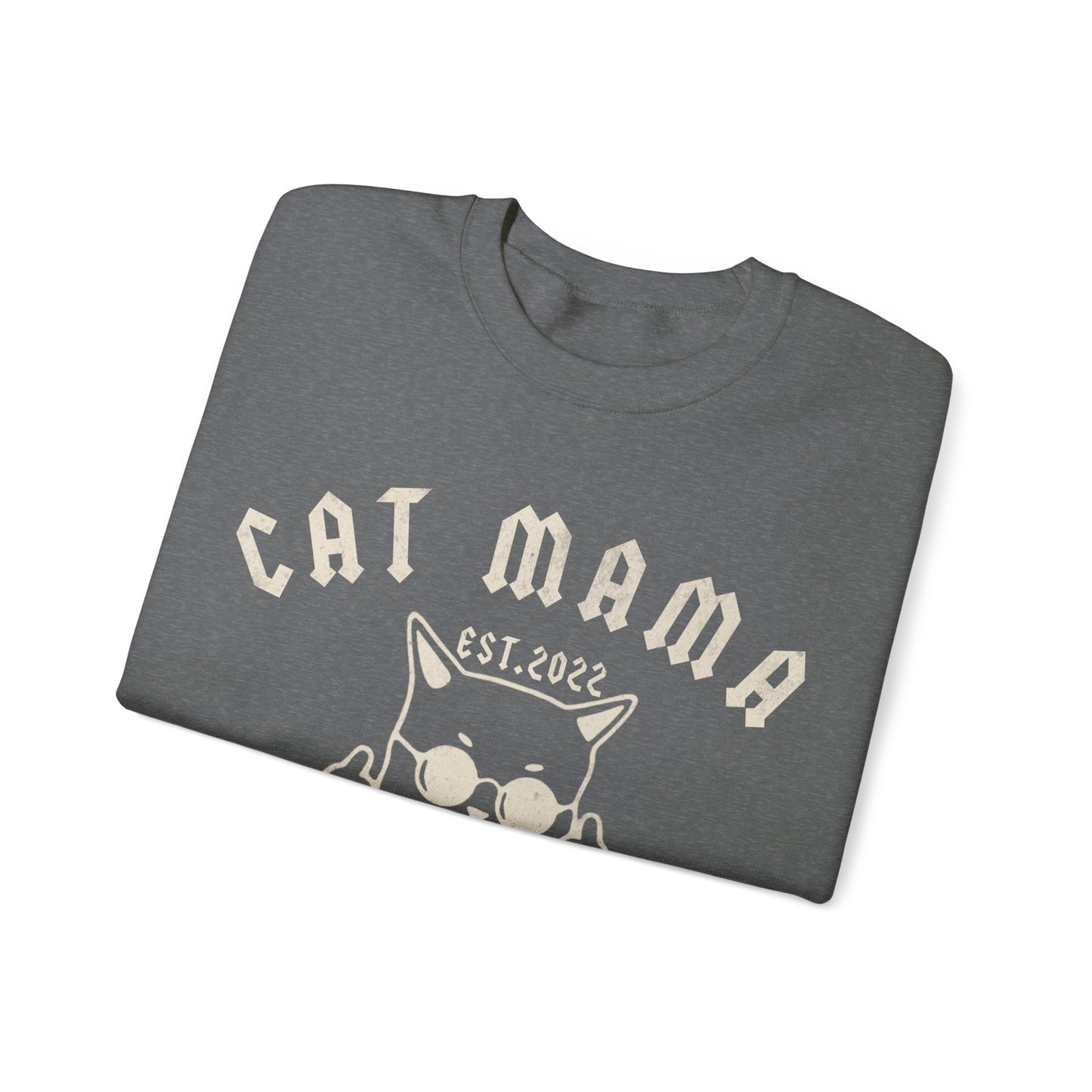 Custom Retro Cat Mom Sweatshirt, Personalized Retro Cat Mom Sweatshirt, Custom Cat Sweatshirt, Cat Lovers Sweatshirt, S1255