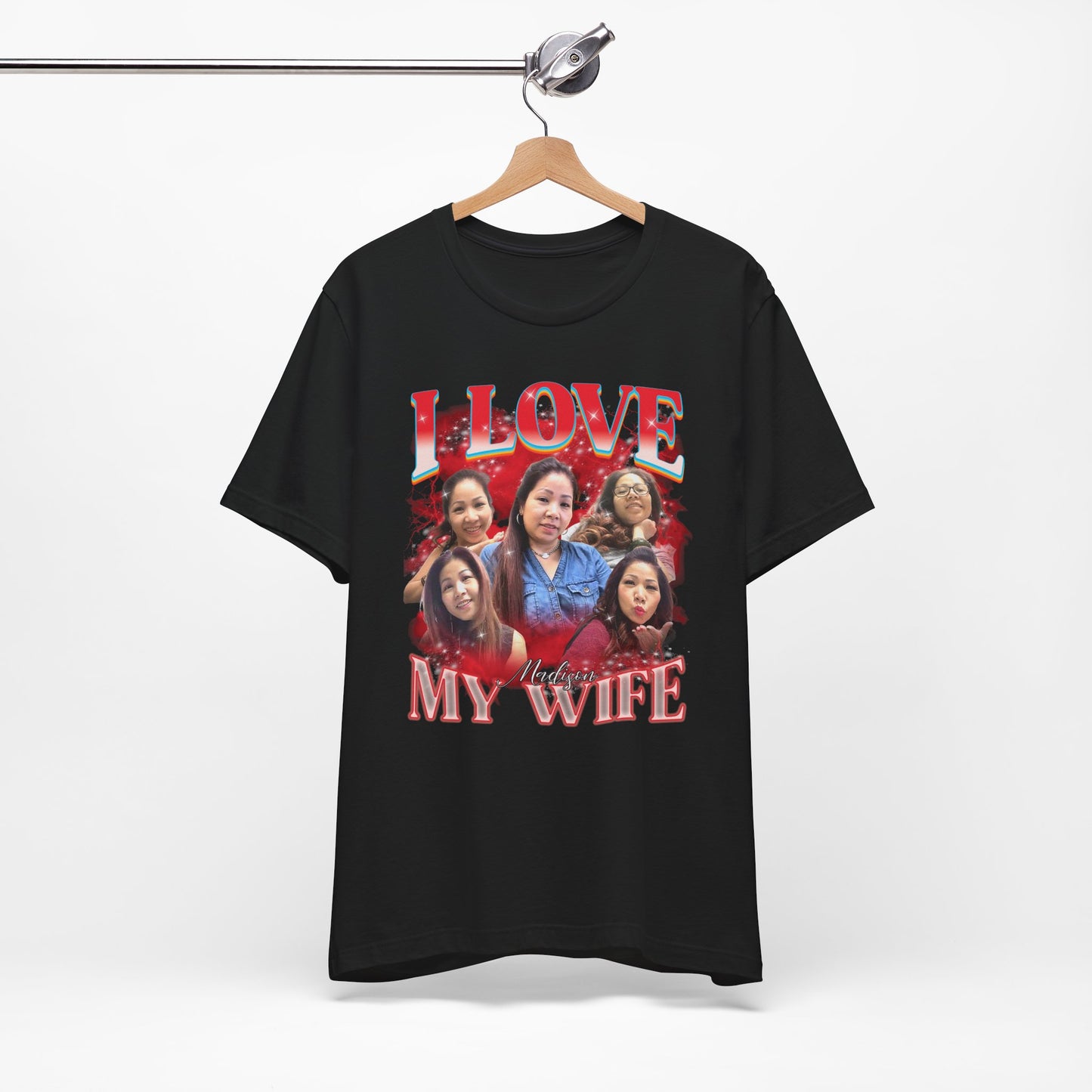 I Love My Wife T-Shirt – Romantic Anniversary Gift for Husband
