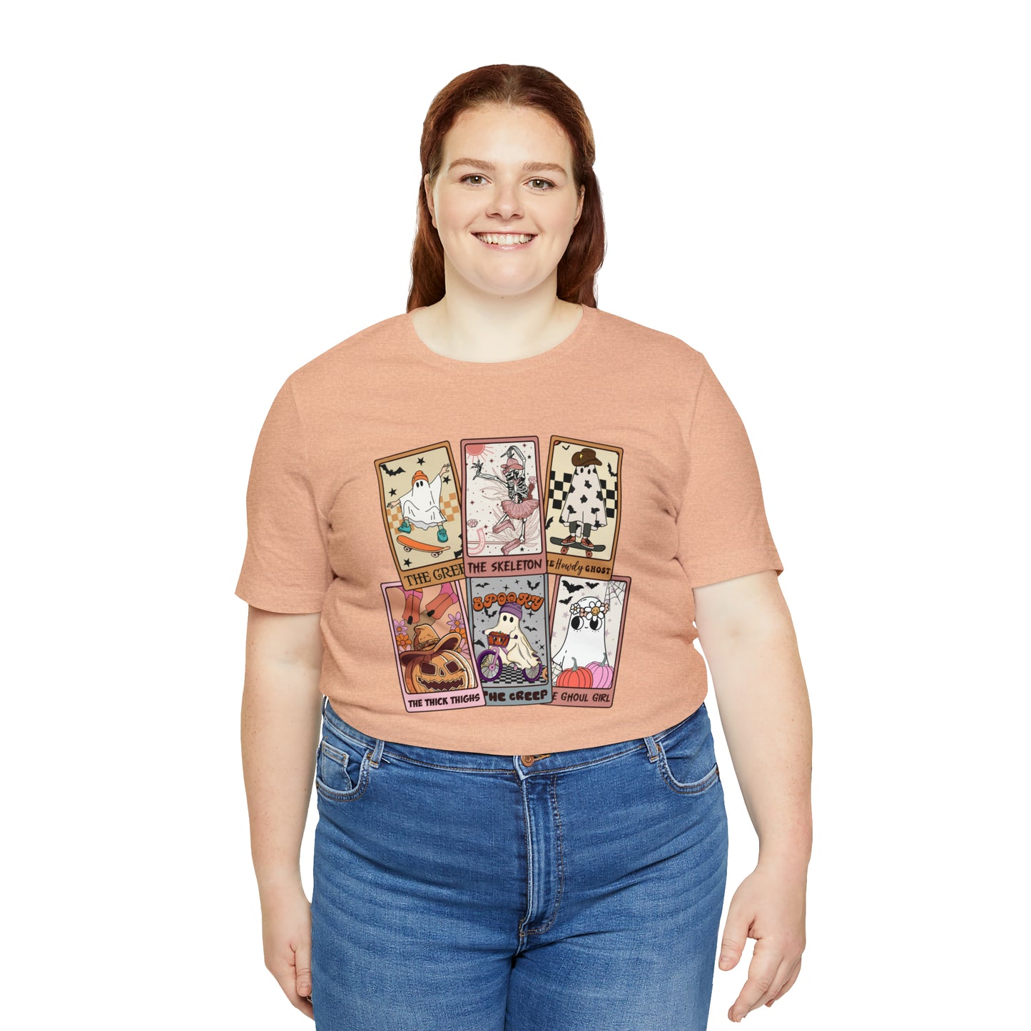 The Tarot Card Shirt, Skeleton Tarot Card Shirt, Tarot Card Lover Shirt, Skull Tarot Card Tee, Retro Halloween shirt, T612